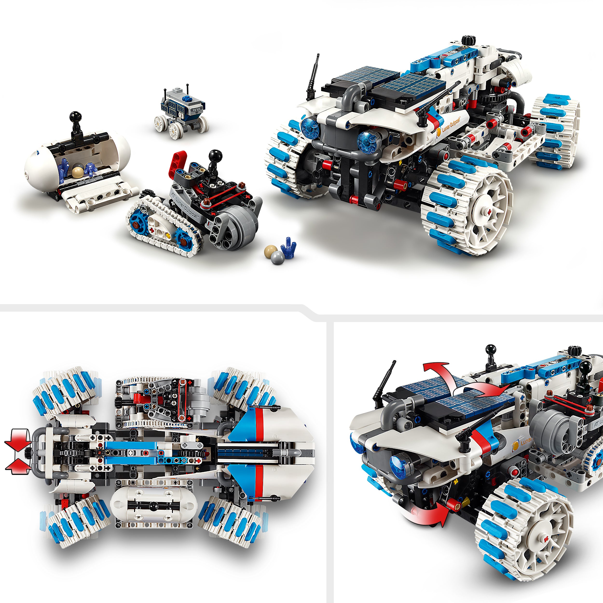 LEGO Technic Lunar Outpost™ Mondrover-Raumfahrzeug 42211 - Bild 4