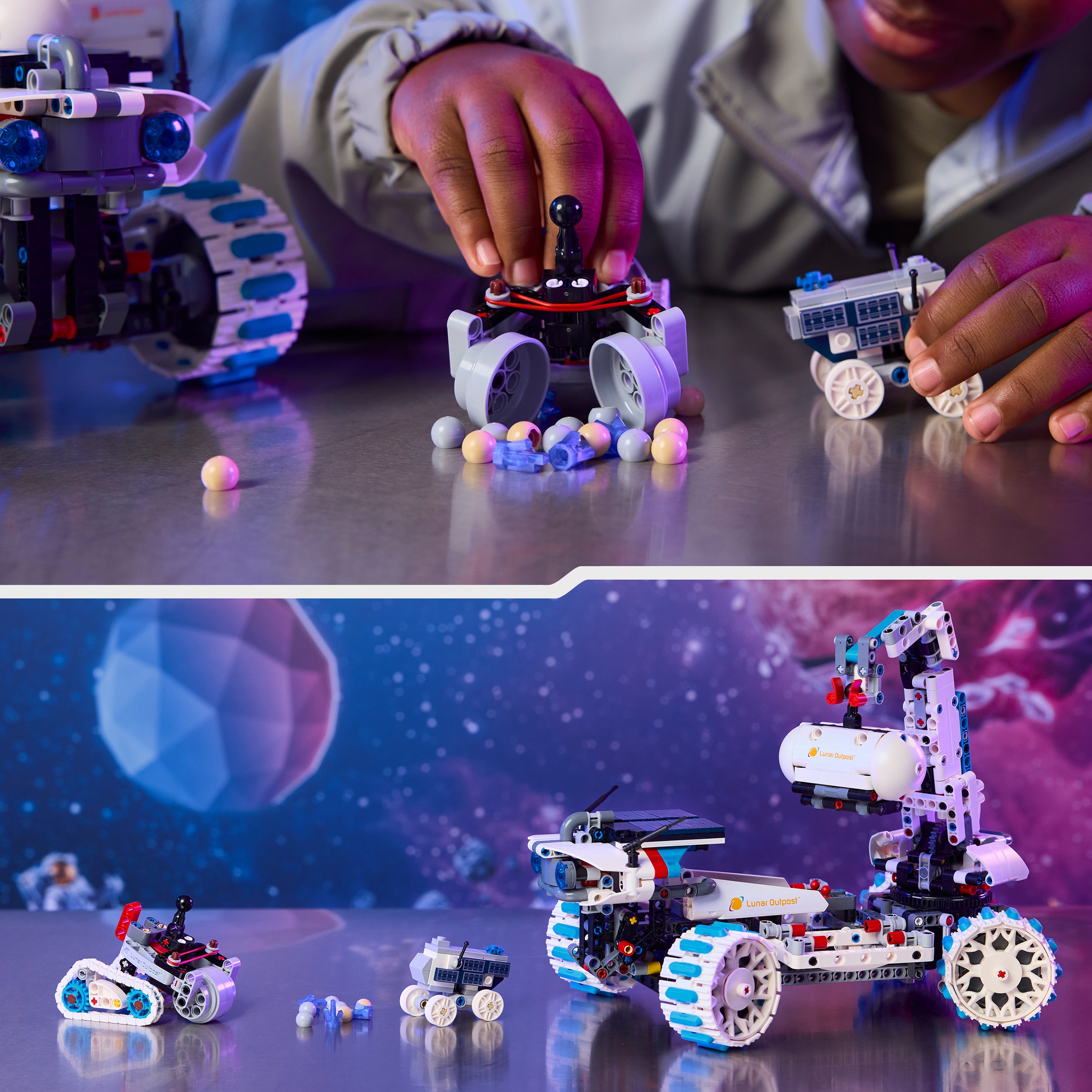 LEGO Technic Lunar Outpost™ Mondrover-Raumfahrzeug 42211 - Bild 6