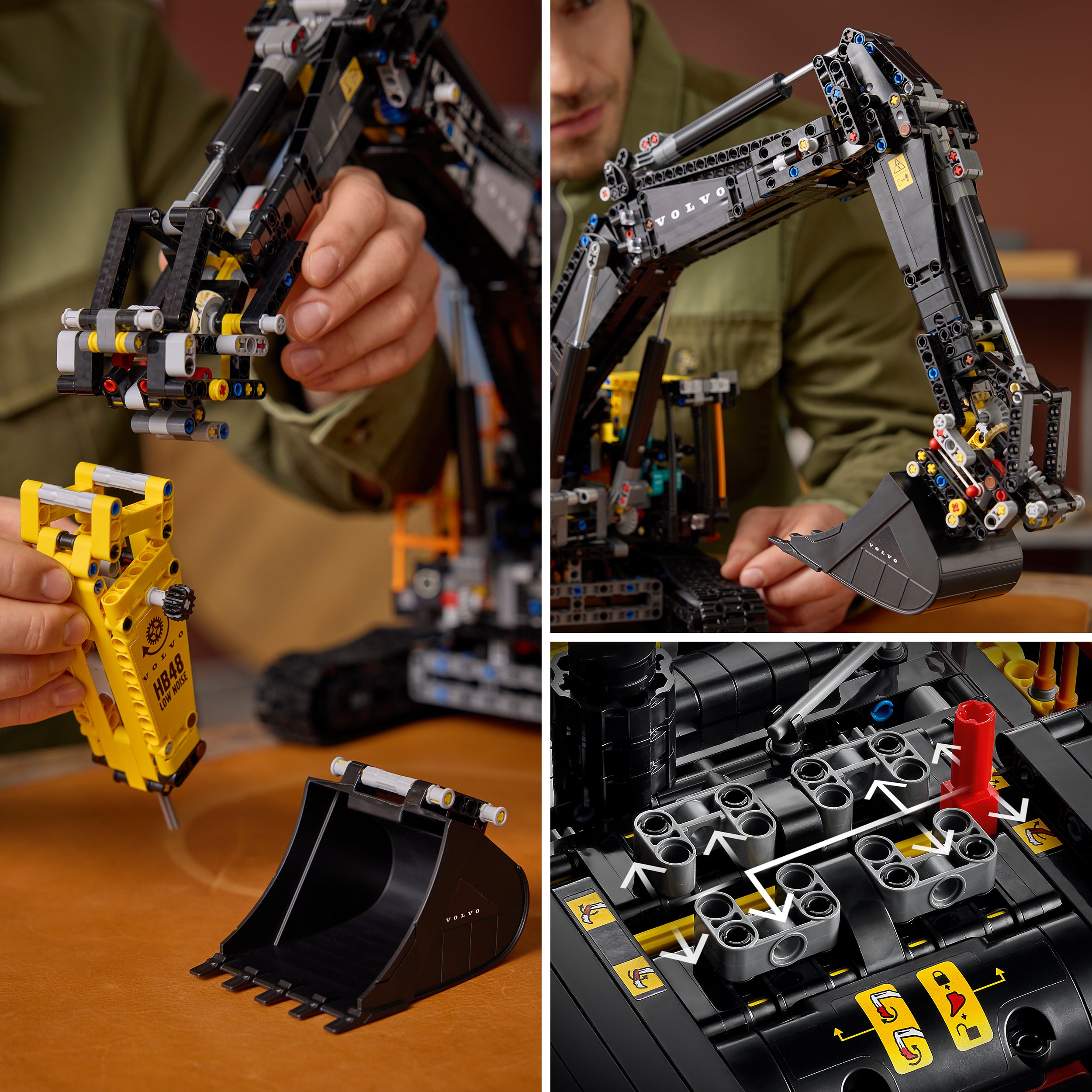 LEGO Technic Volvo EC500 Hybrid Bagger 42215 - Bild 8