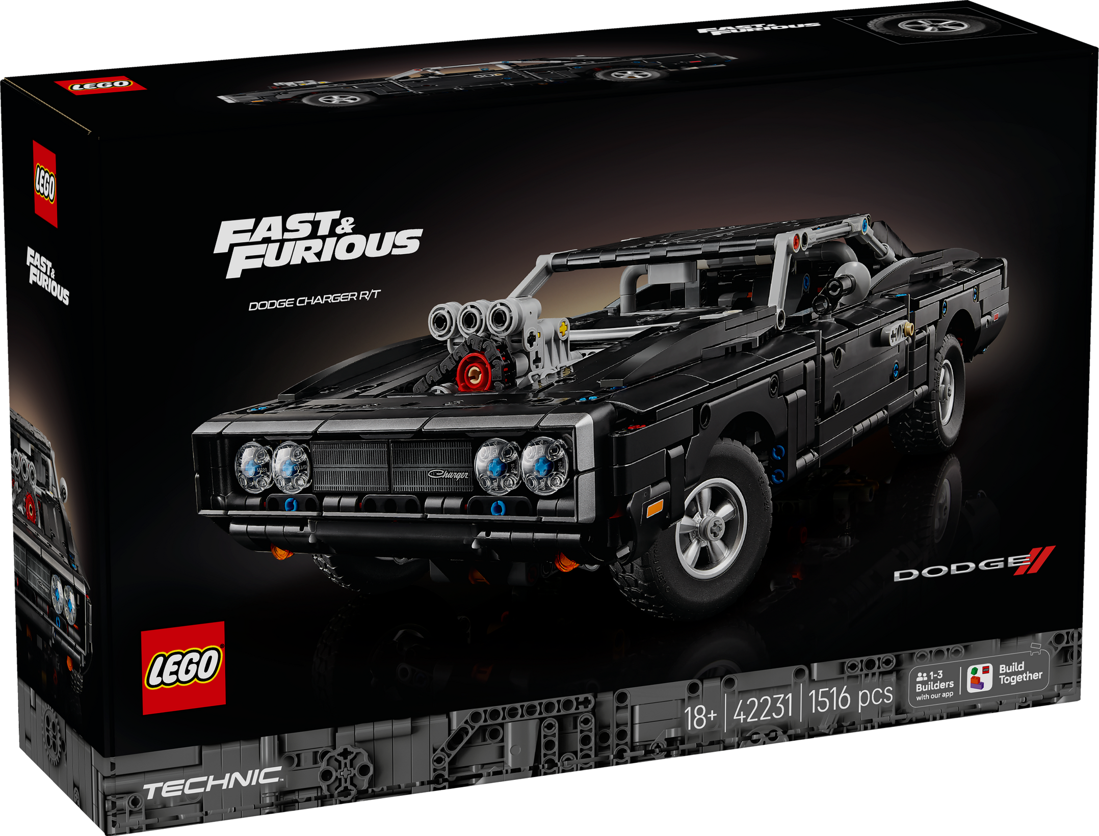 LEGO Technic 42231 Fast and Furious Dodge Charger R/T Auto