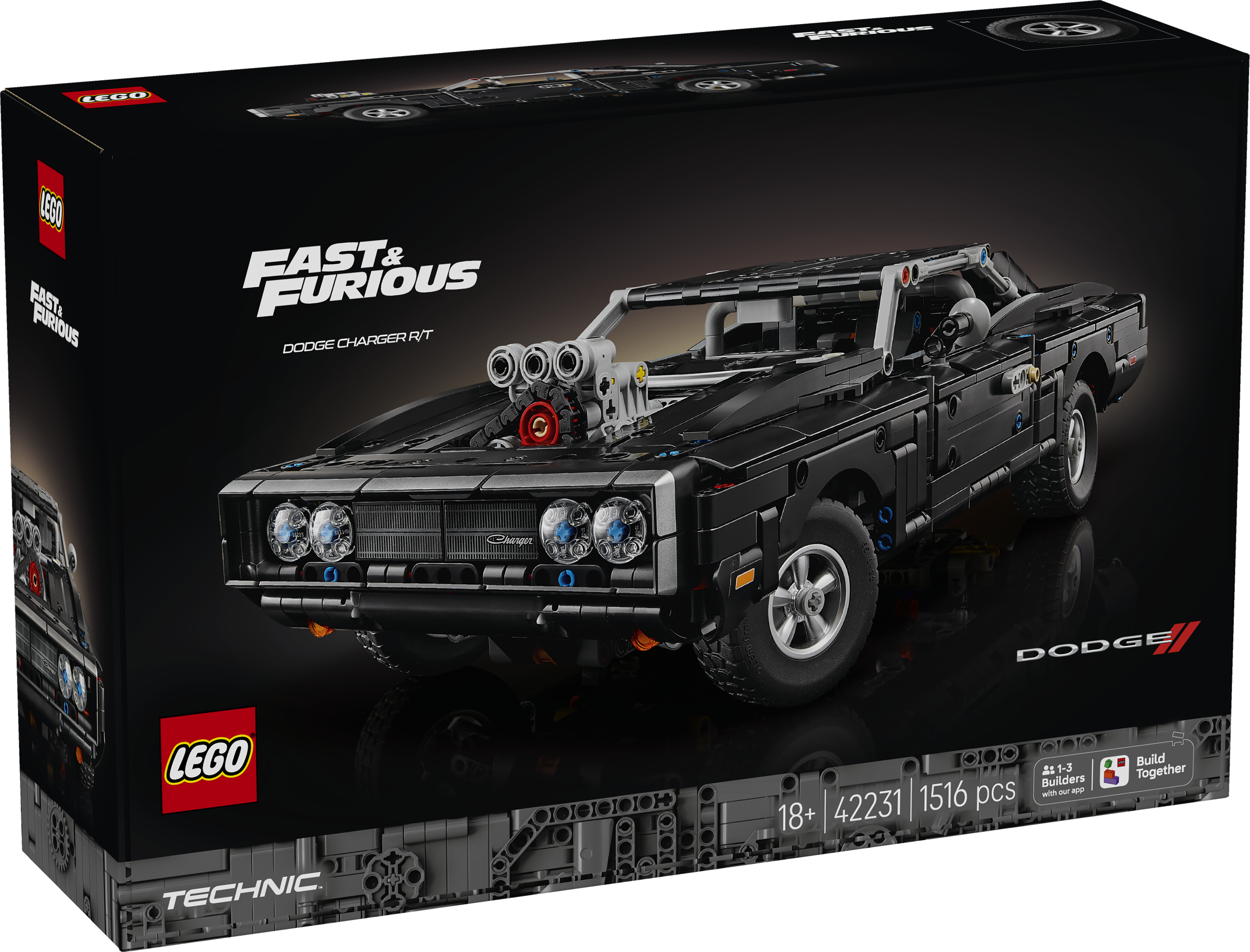 LEGO Technic 42231 Fast and Furious Dodge Charger R/T Auto - Bild 1