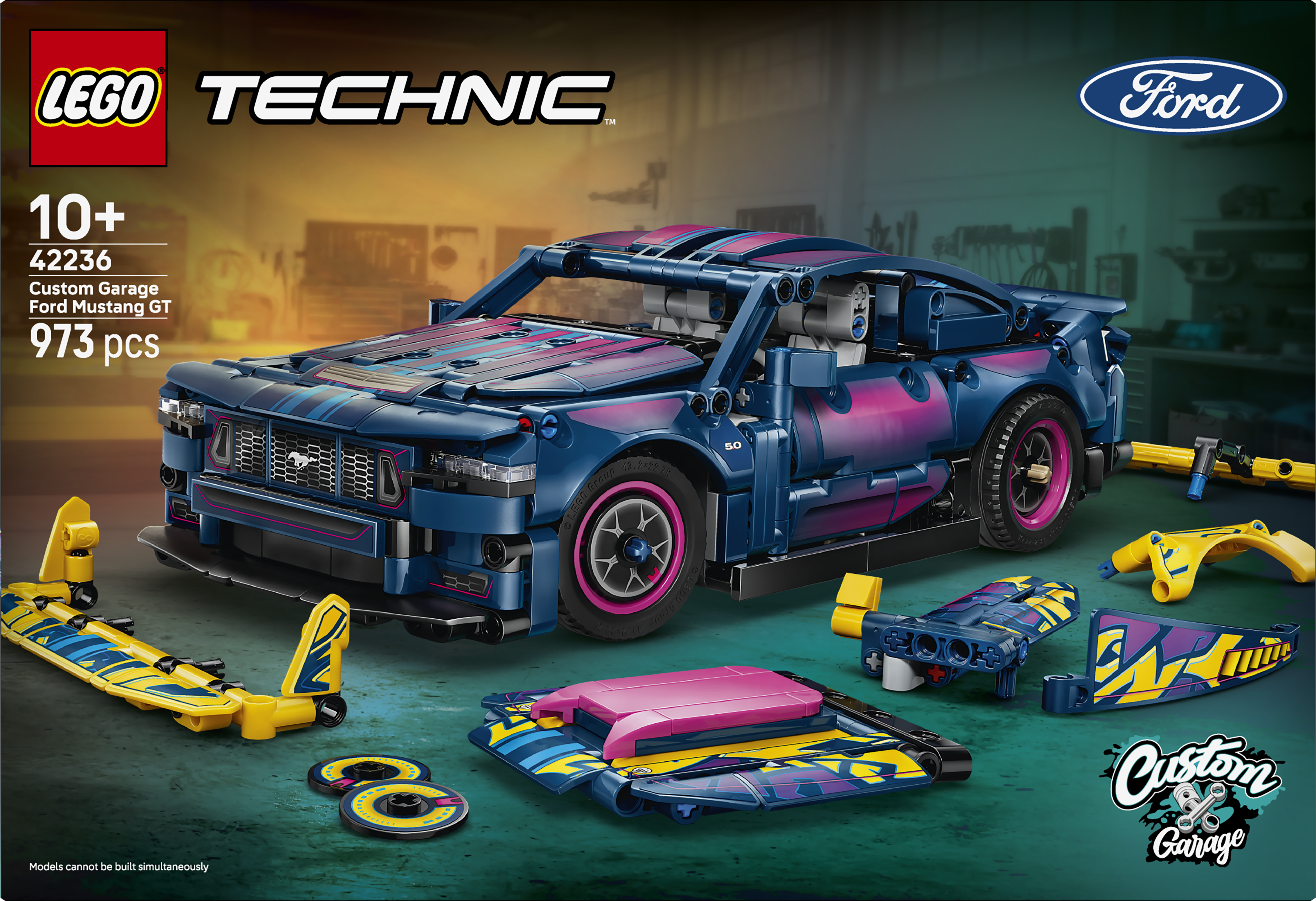 LEGO® Technic 42236 Custom Garage Ford Mustang GT - Bild 11