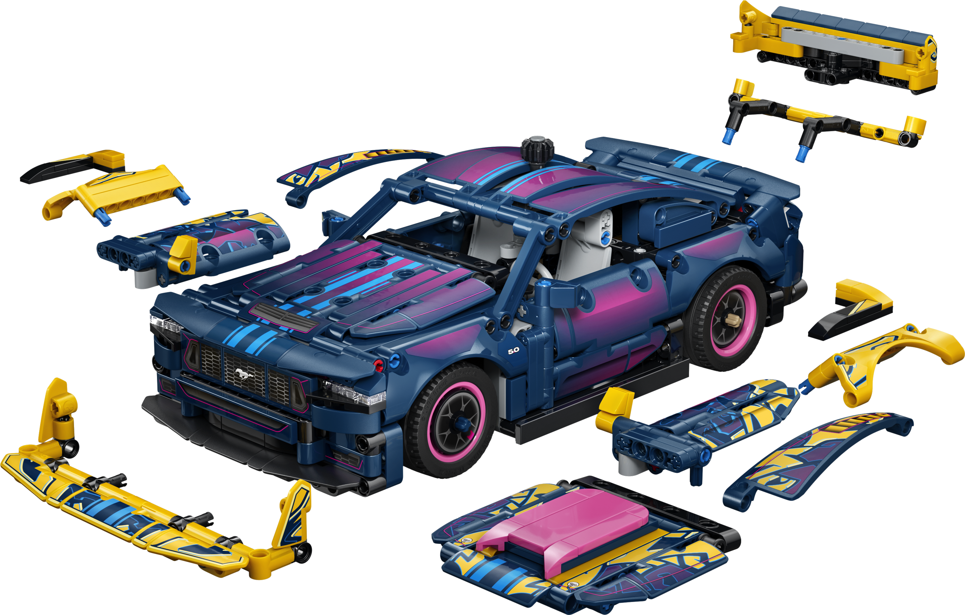 LEGO® Technic 42236 Custom Garage Ford Mustang GT - Bild 2