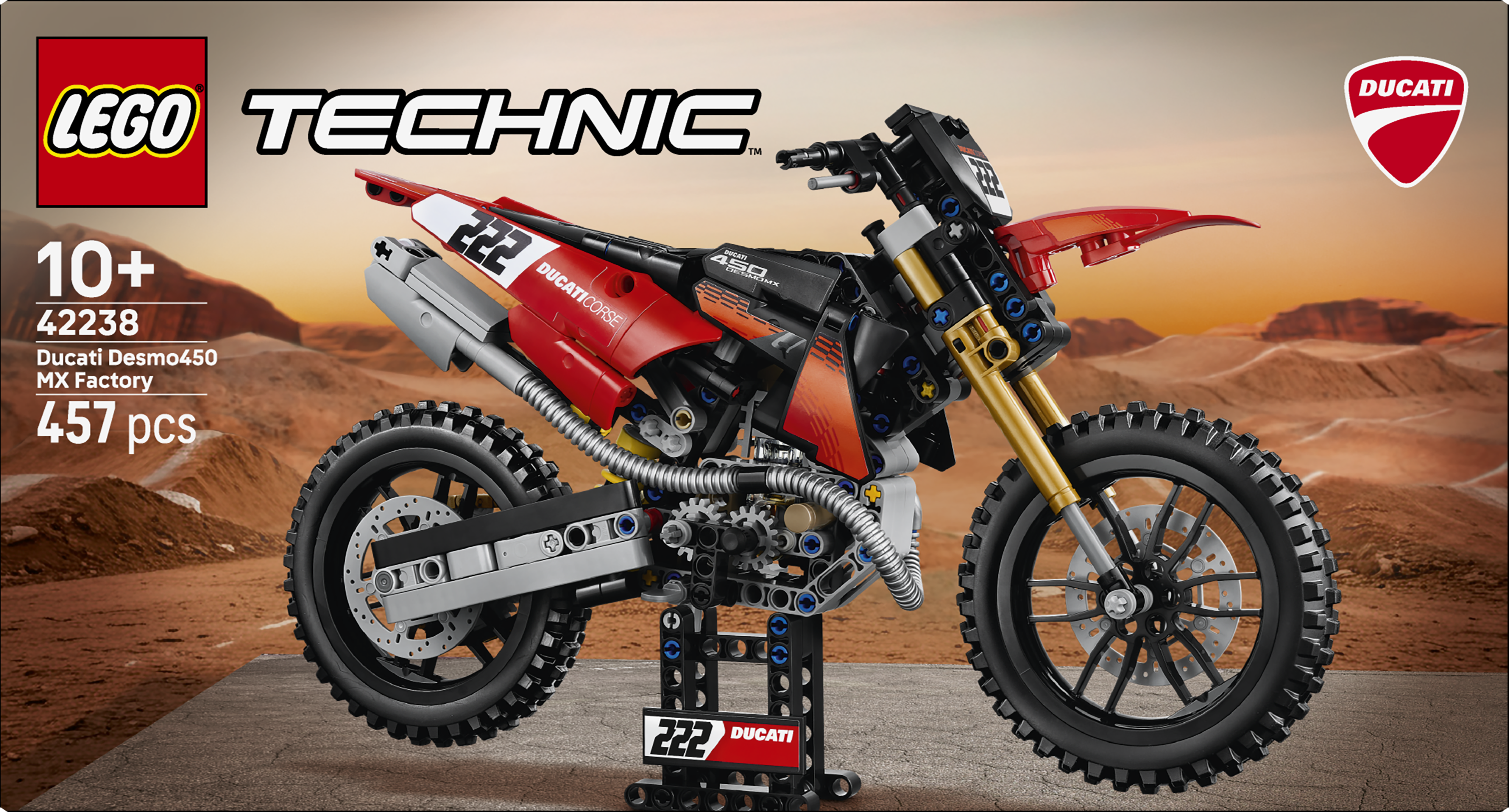 LEGO® Technic 42238 Ducati Desmo450 MX Factory - Bild 11