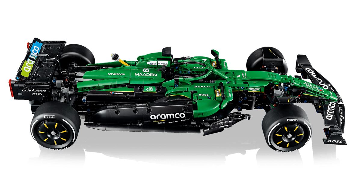 LEGO Technic Aston Martin Aramco AMR25 F1 Auto 42240 - Bild 4