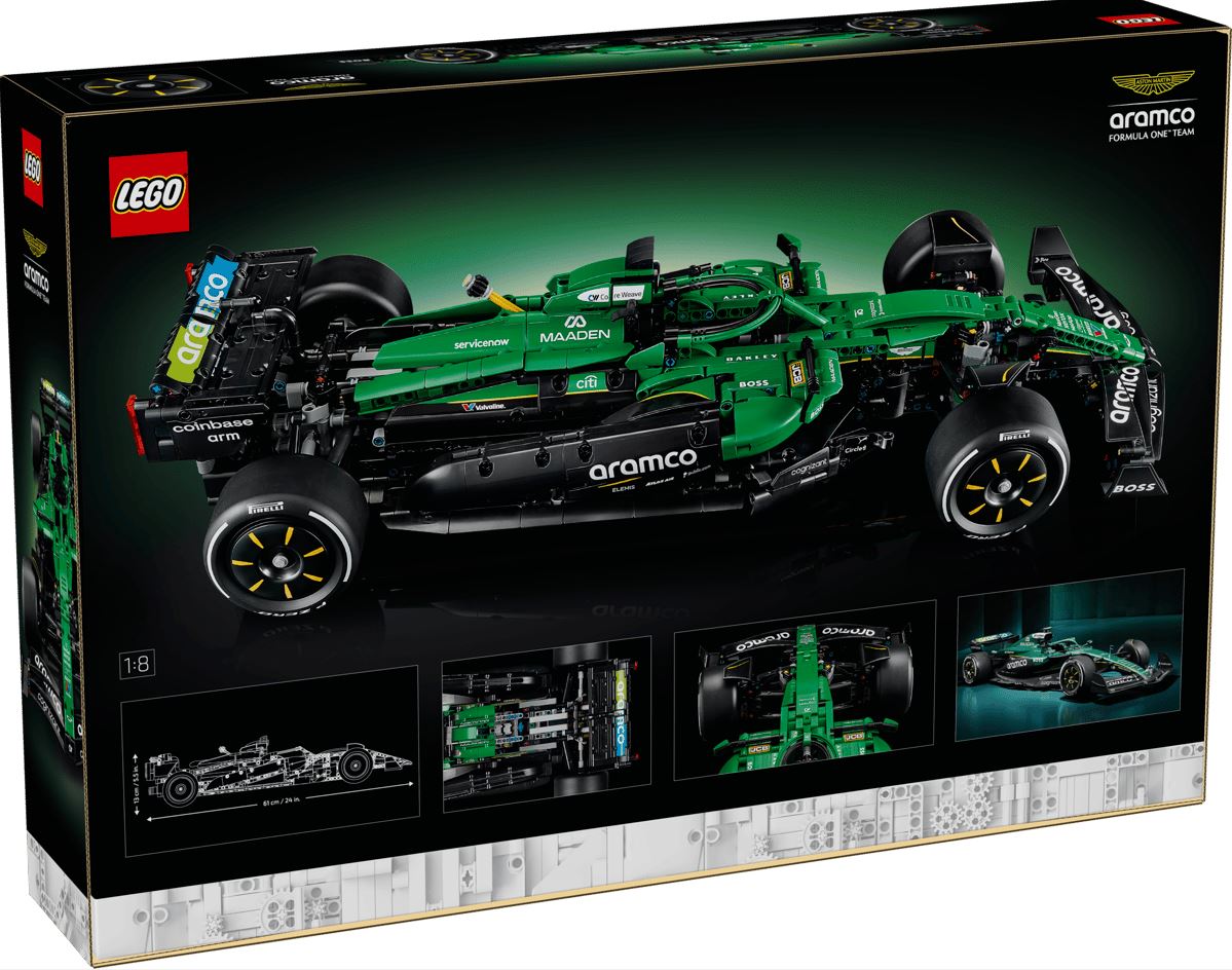 LEGO Technic Aston Martin Aramco AMR25 F1 Auto 42240 - Bild 11