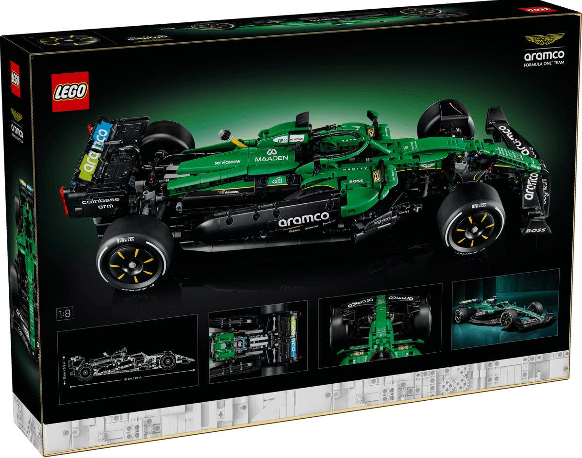 LEGO Technic Aston Martin Aramco AMR25 F1 Auto 42240 - Bild 11