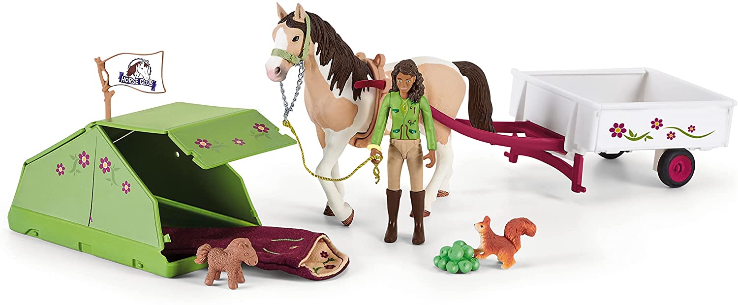 SCHLEICH Horse Club Sarahs Campingausflug 42533 - Bild 1