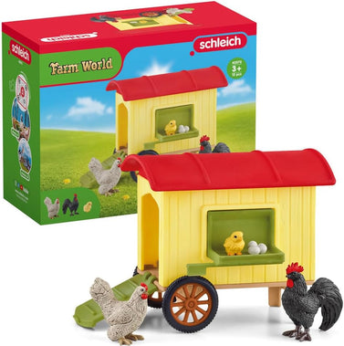 Schleich Hühnerstall auf Rädern 42572