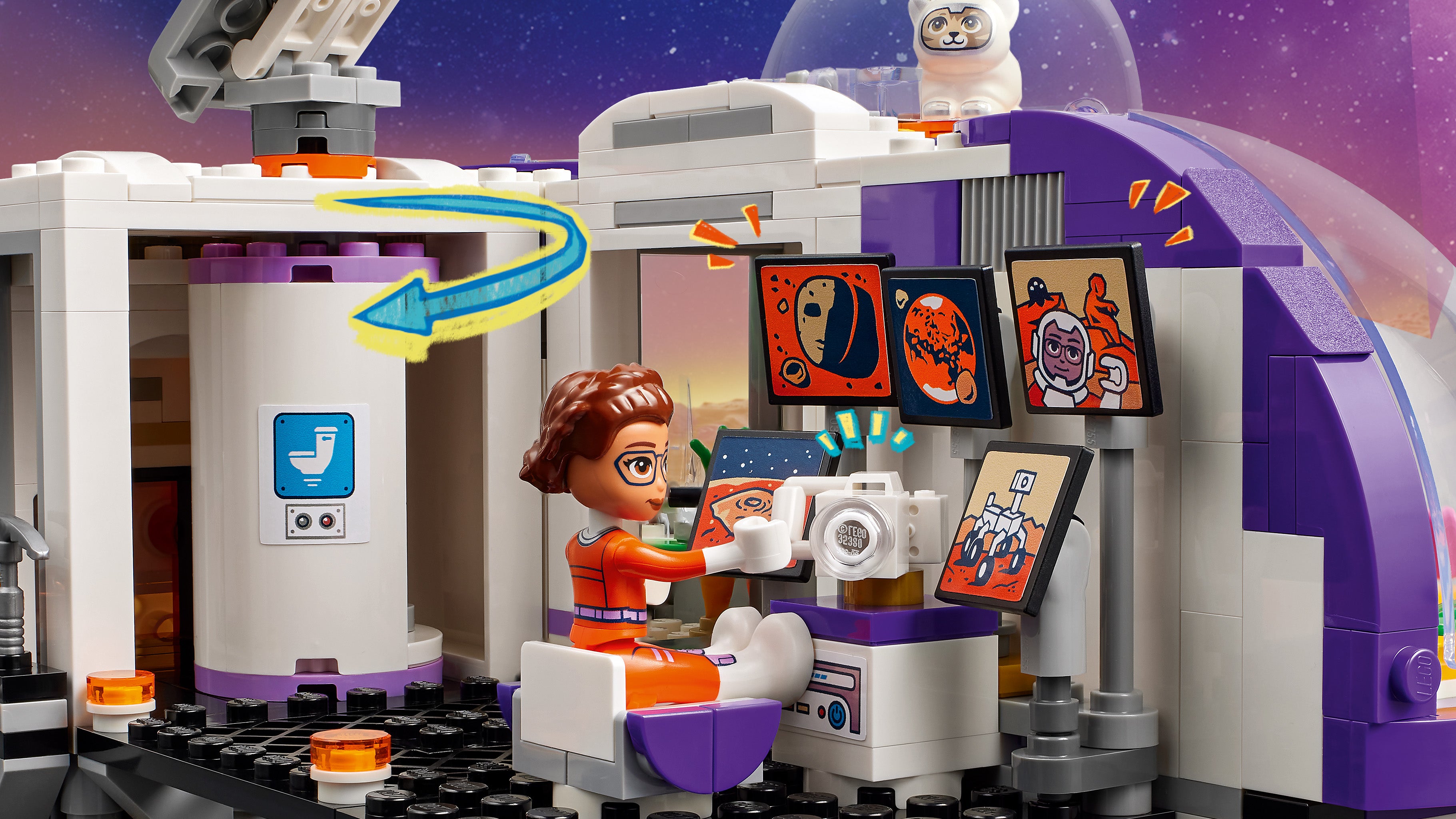 LEGO Friends Mars Raumbasis mit Rakete 42605 - Bild 8