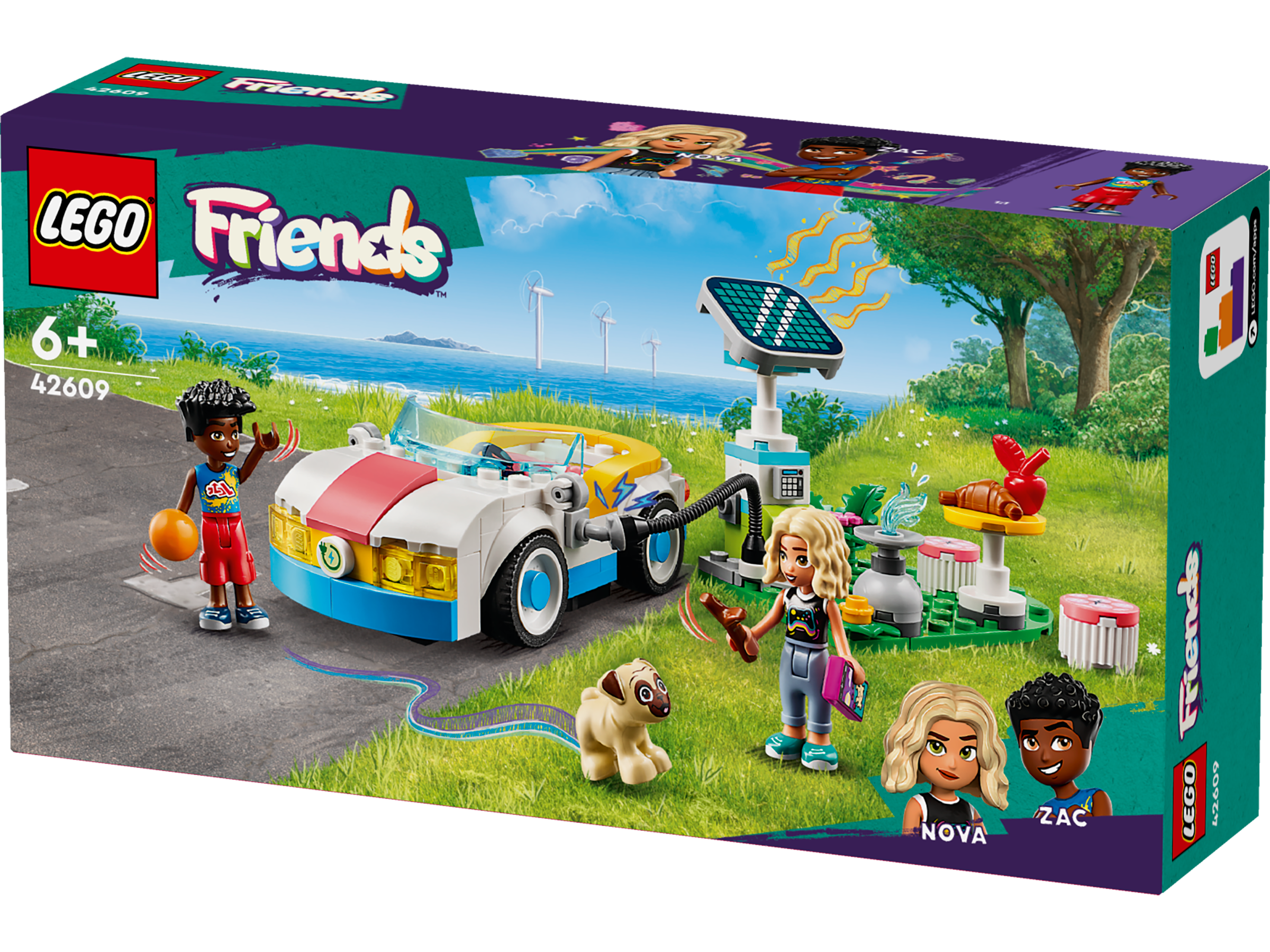 LEGO Friends E-Auto mit Ladestation 42609 - Bild 1