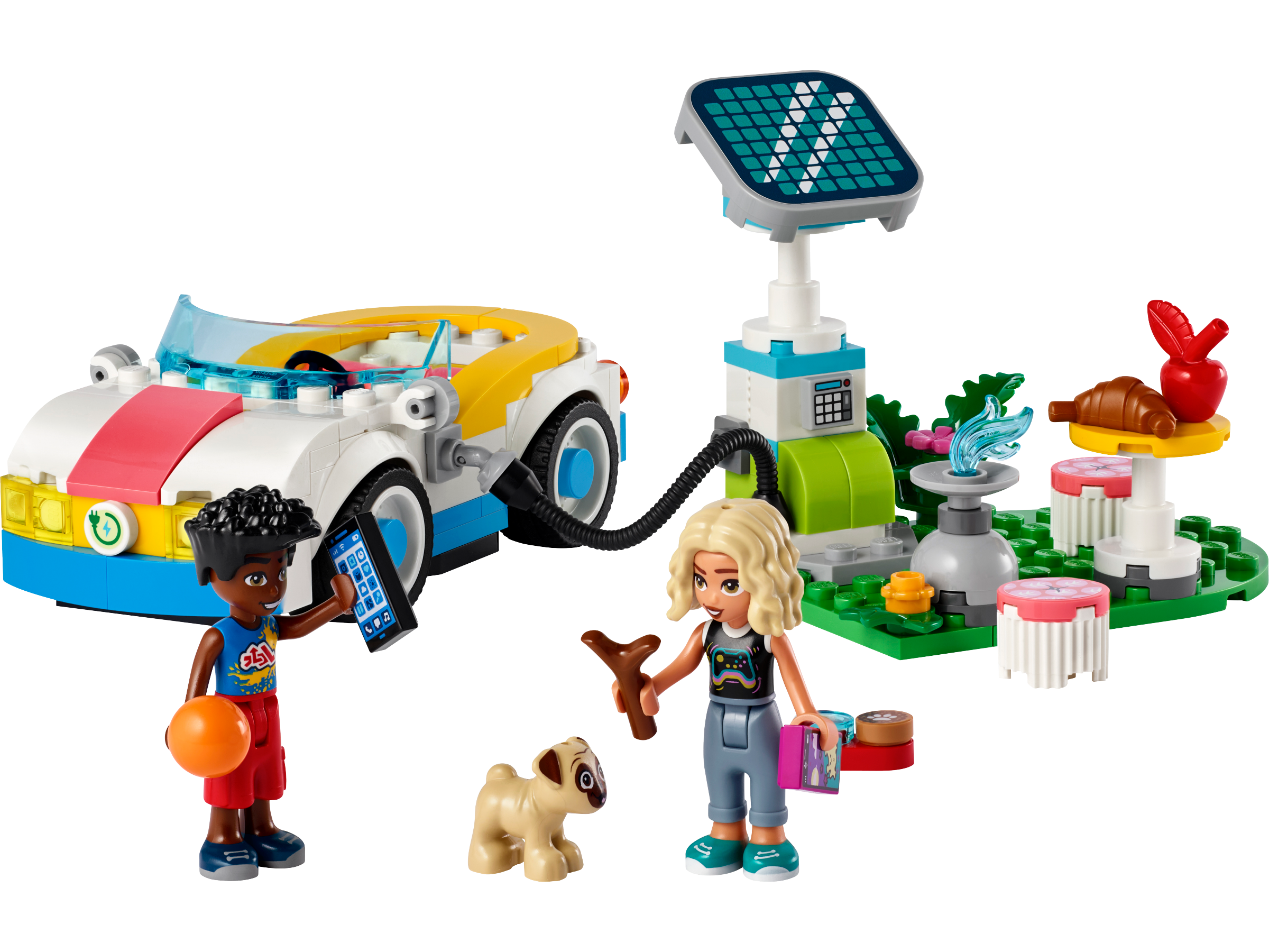 LEGO Friends E-Auto mit Ladestation 42609 - Bild 2