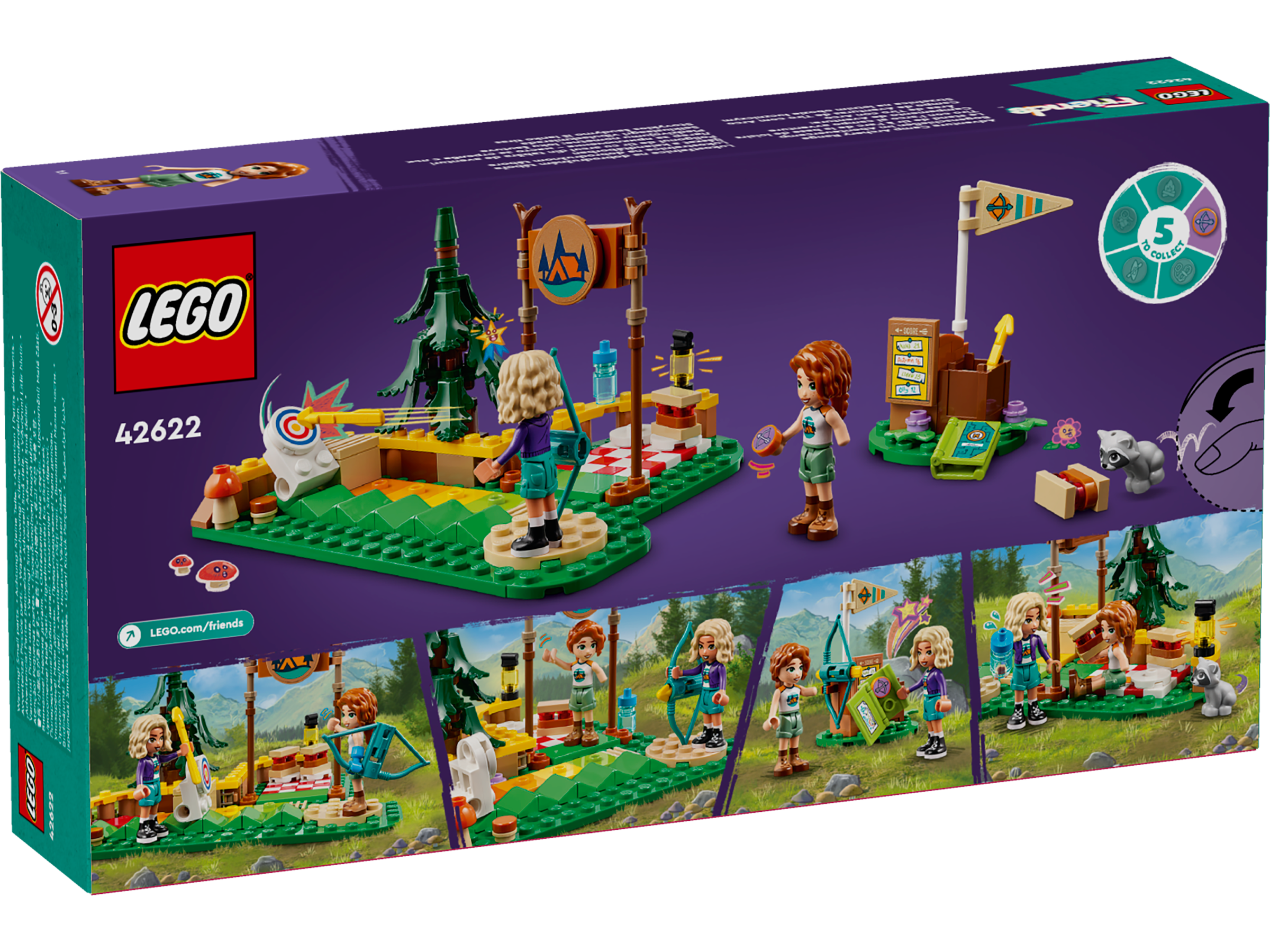 LEGO Friends Bogenschiessen im Abenteuercamp 42622 - Bild 9
