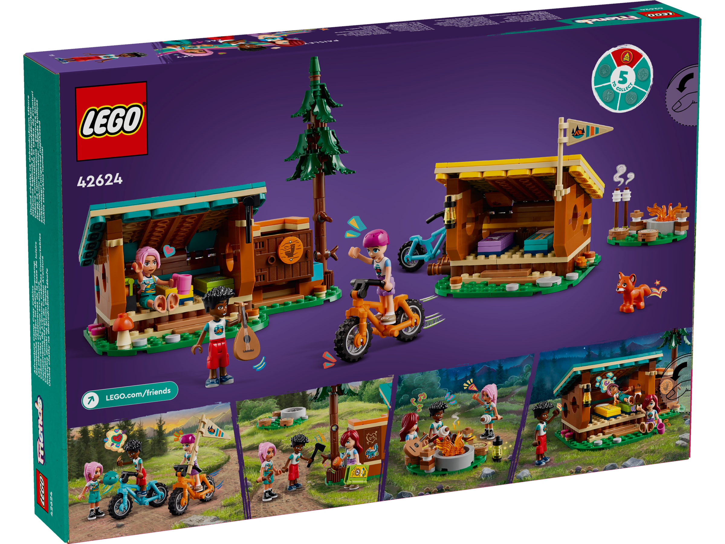 LEGO Friends Gemütliche Hütten 42624 - Bild 8