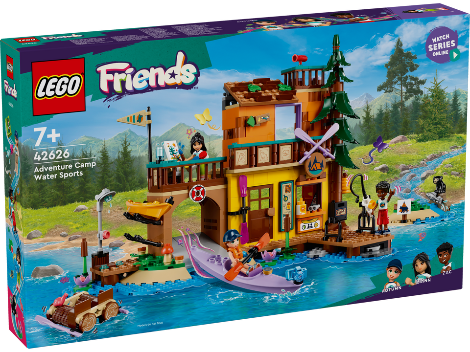 LEGO Friends Abenteuercamp mit Kayak 42626