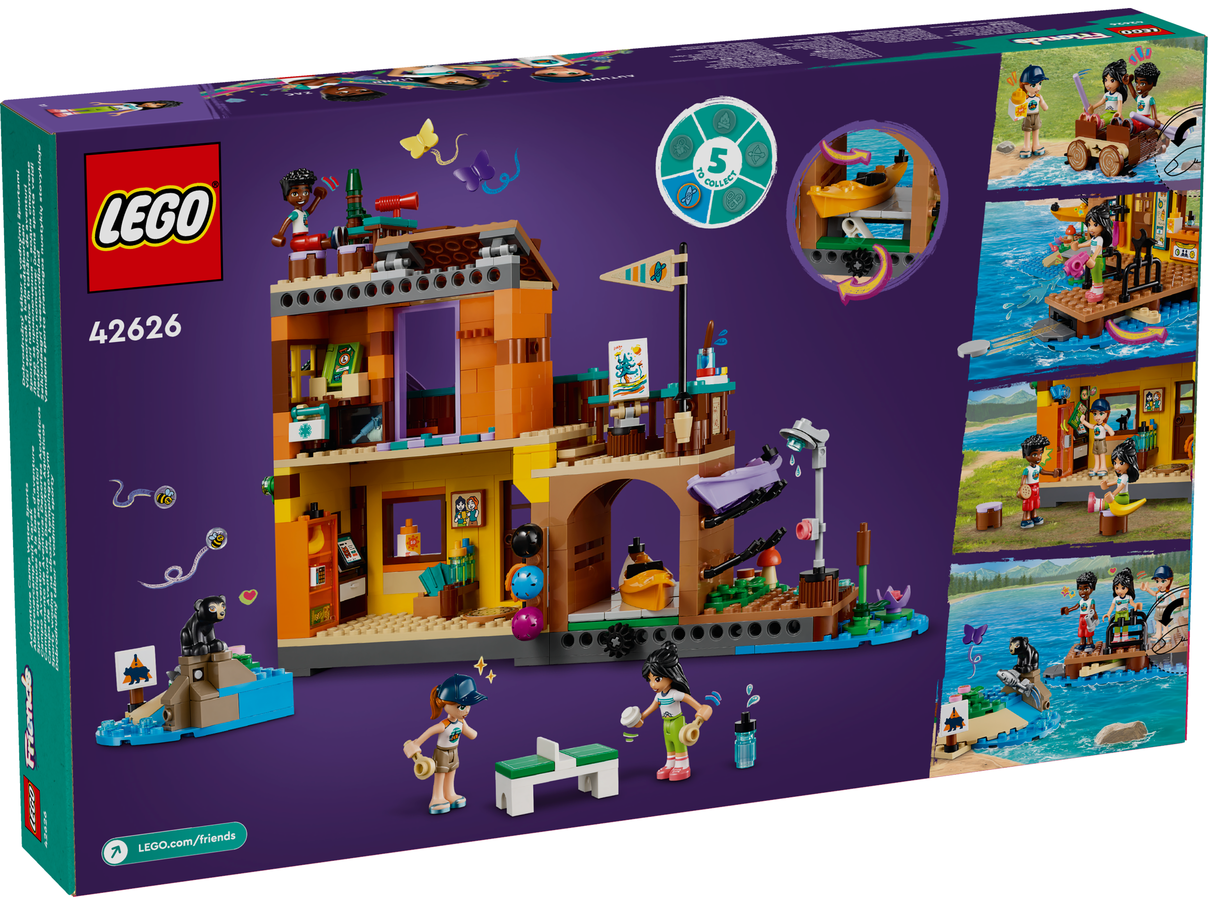 LEGO Friends Abenteuercamp mit Kayak 42626 - Bild 11