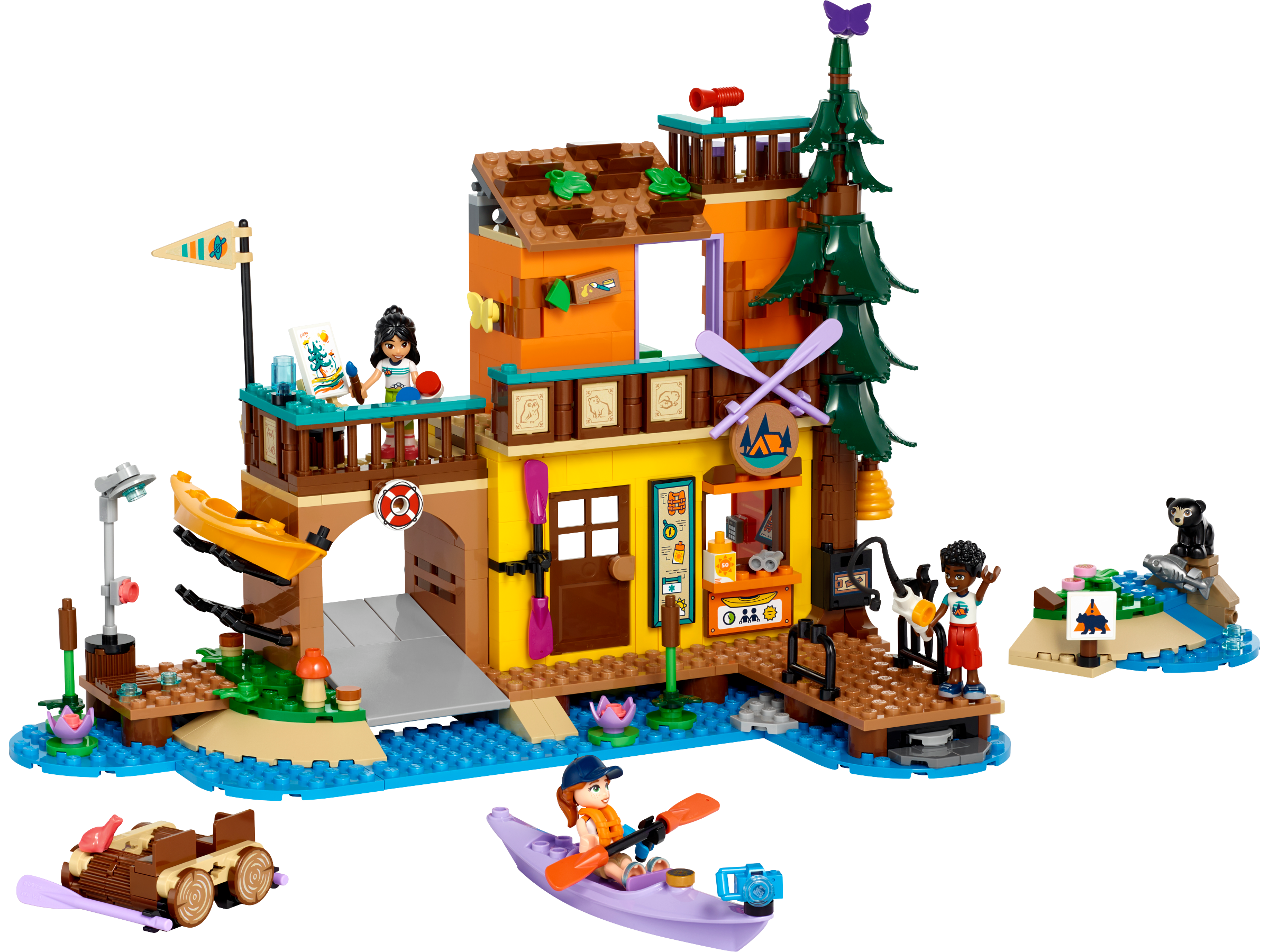 LEGO Friends Abenteuercamp mit Kayak 42626 - Bild 2