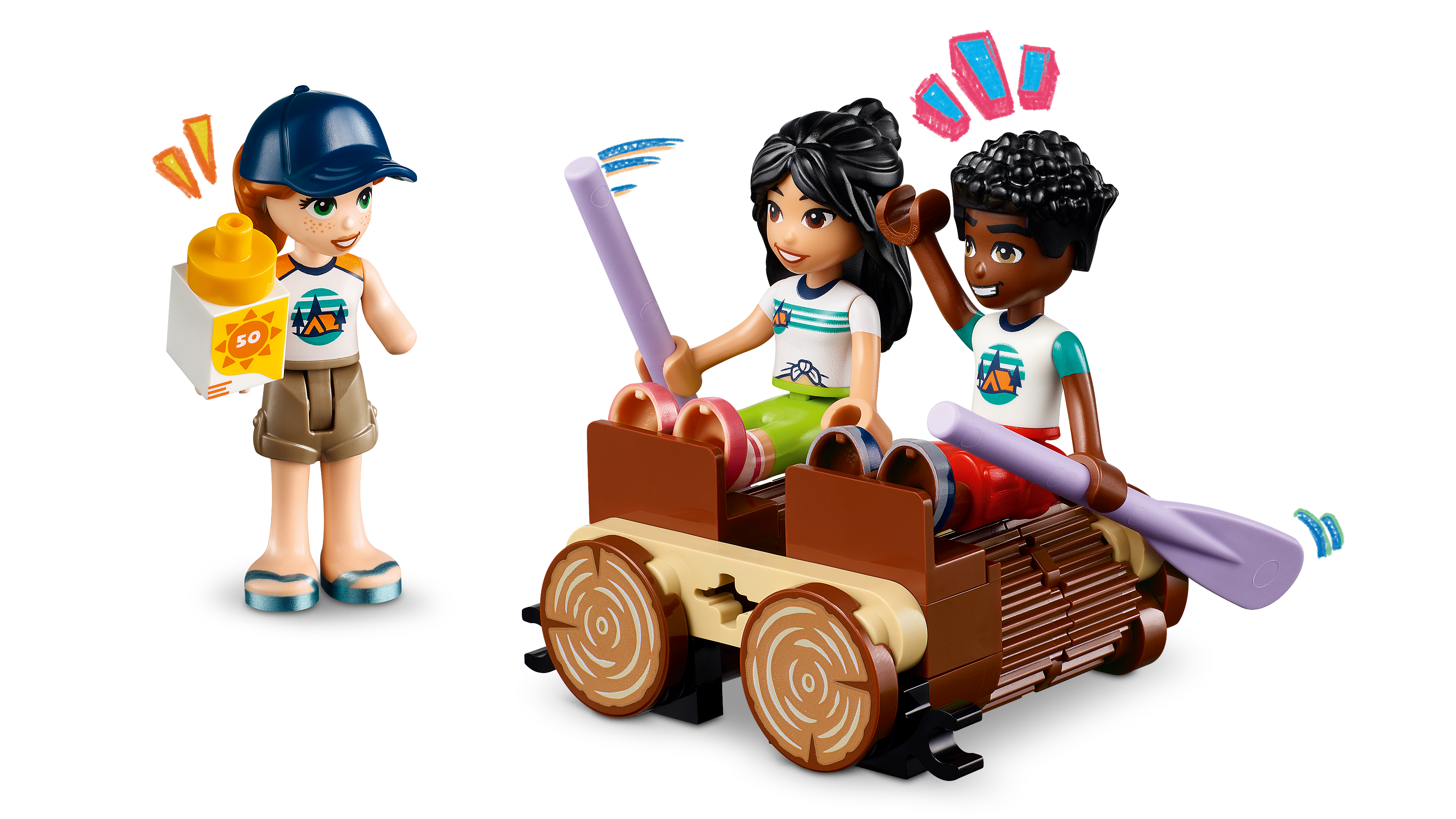 LEGO Friends Abenteuercamp mit Kayak 42626 - Bild 4