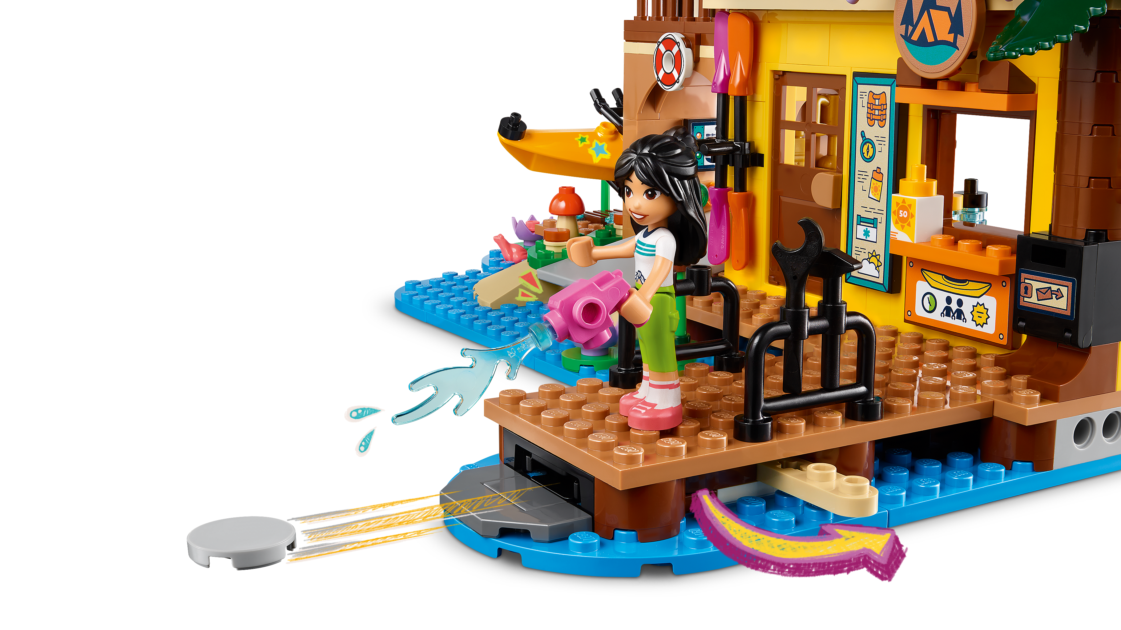 LEGO Friends Abenteuercamp mit Kayak 42626 - Bild 5