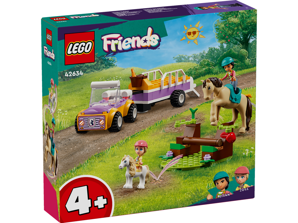 LEGO Friends Pferde- und Ponyanhänger 42634