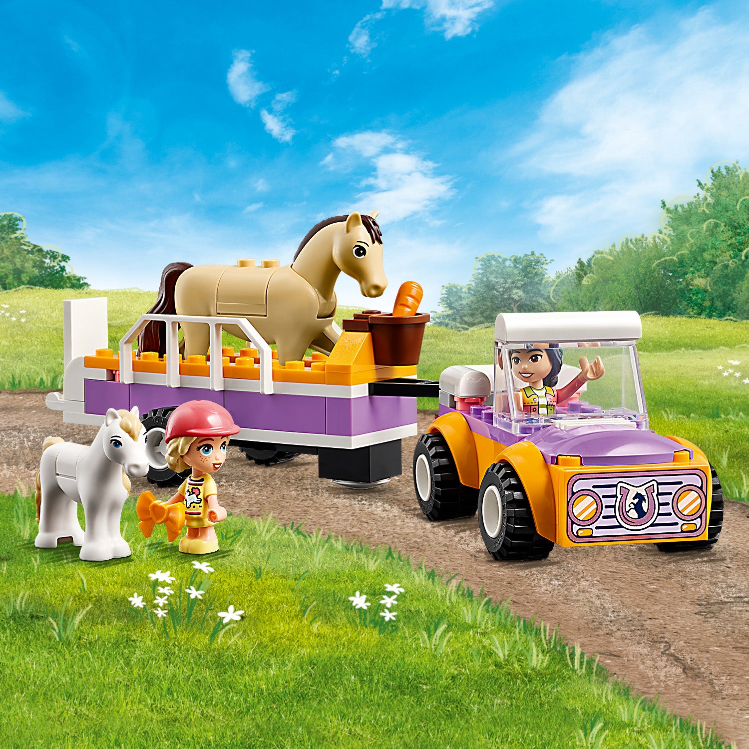 LEGO Friends Pferde- und Ponyanhänger 42634 - Bild 7