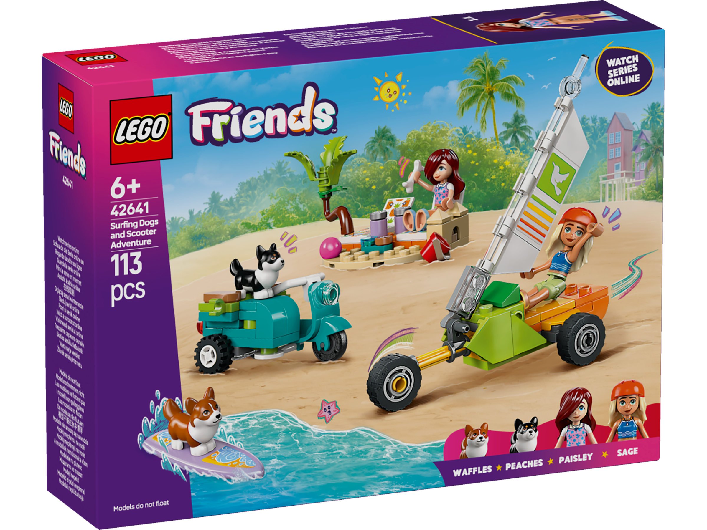 LEGO Friends Strandabenteuer mit Hunden 42641 - Bild 1