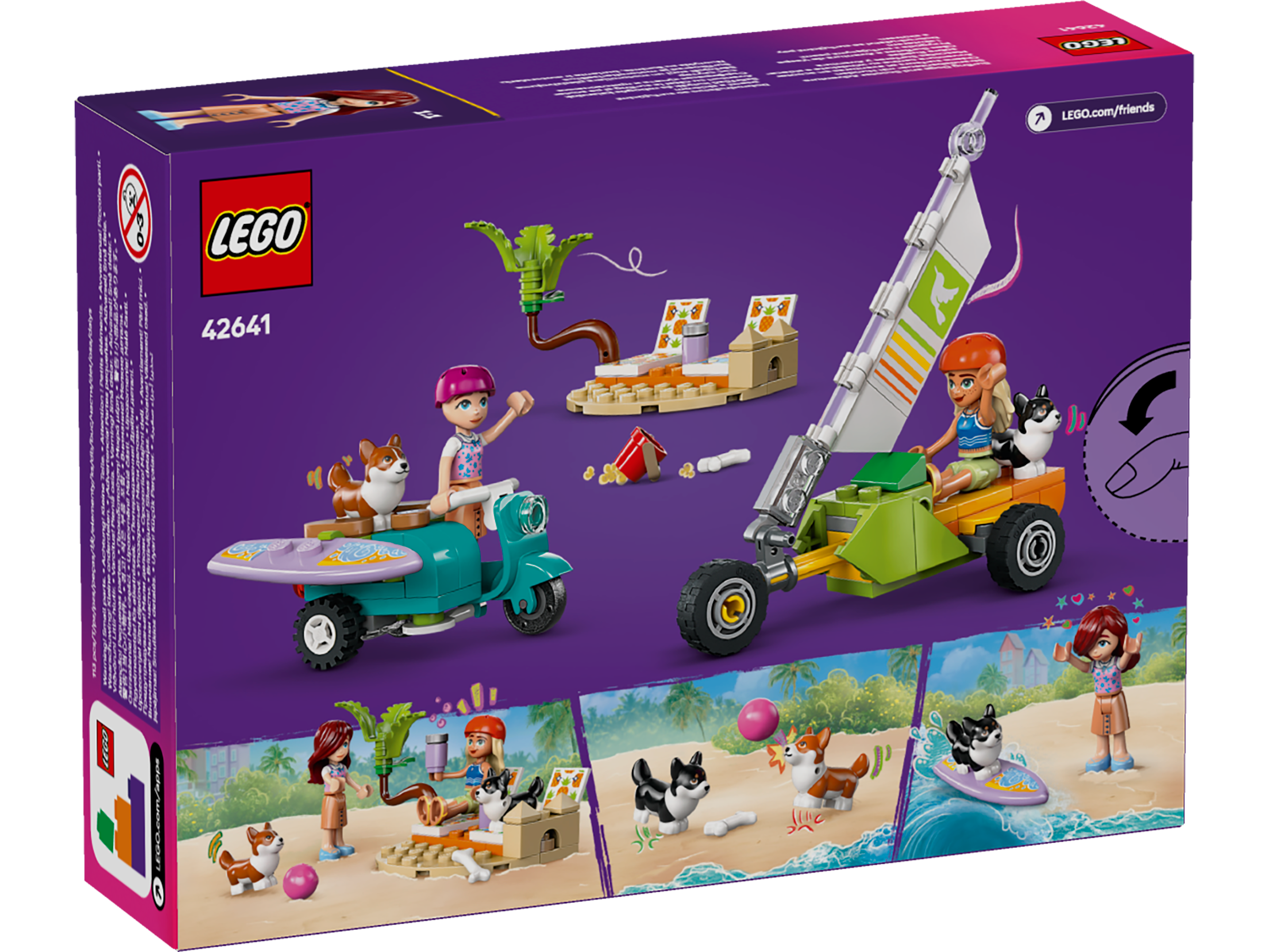 LEGO Friends Strandabenteuer mit Hunden 42641 - Bild 10