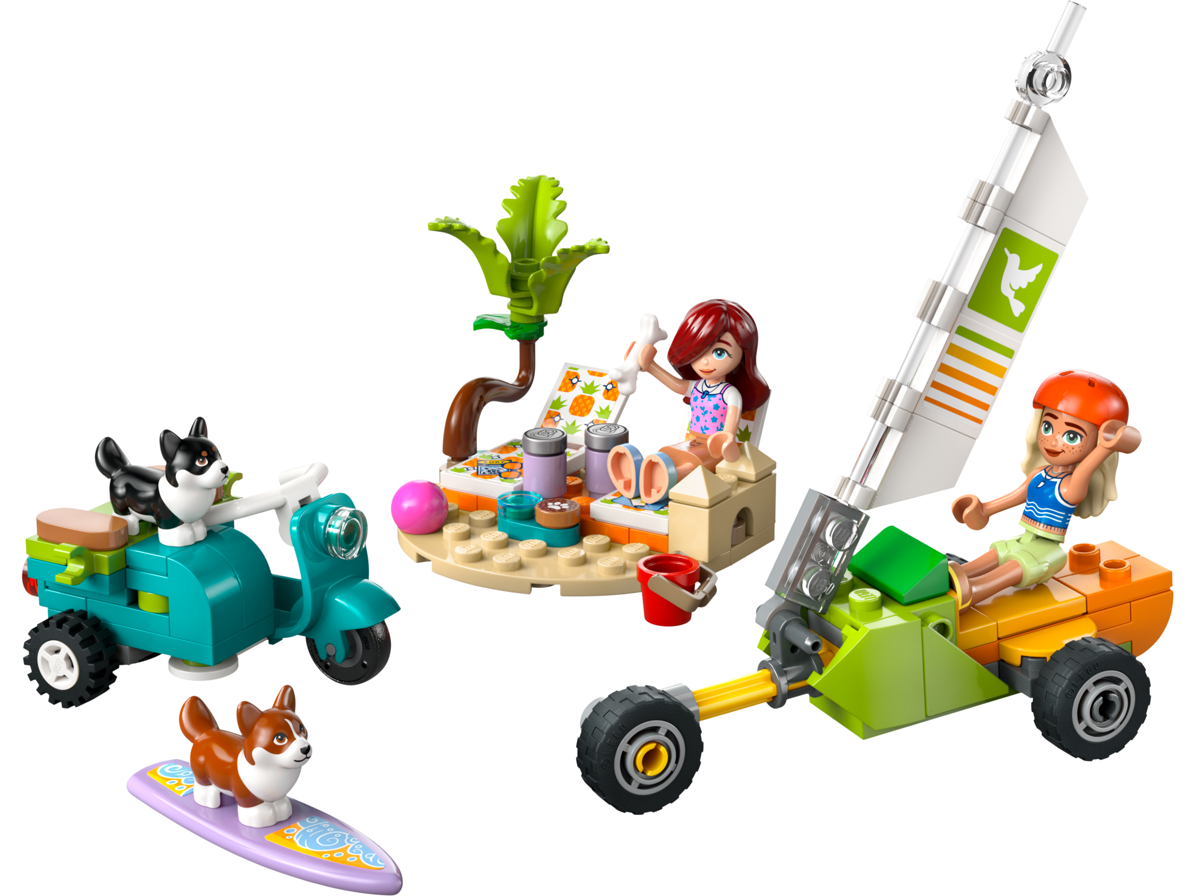 LEGO Friends Strandabenteuer mit Hunden 42641 - Bild 2