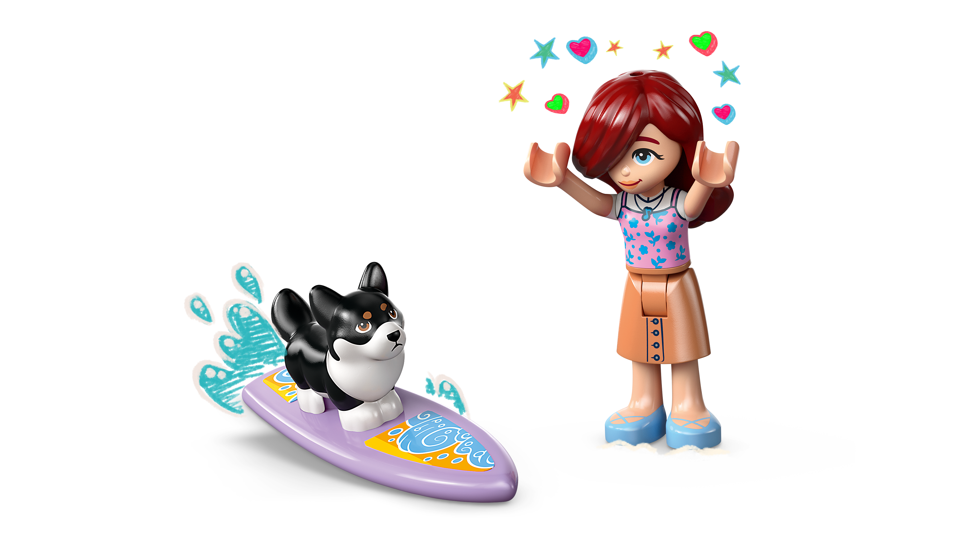 LEGO Friends Strandabenteuer mit Hunden 42641 - Bild 3