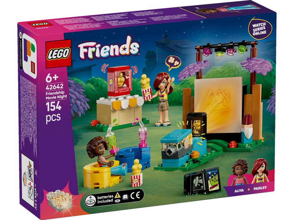 LEGO Friends Filmabend mit Freunden 42642