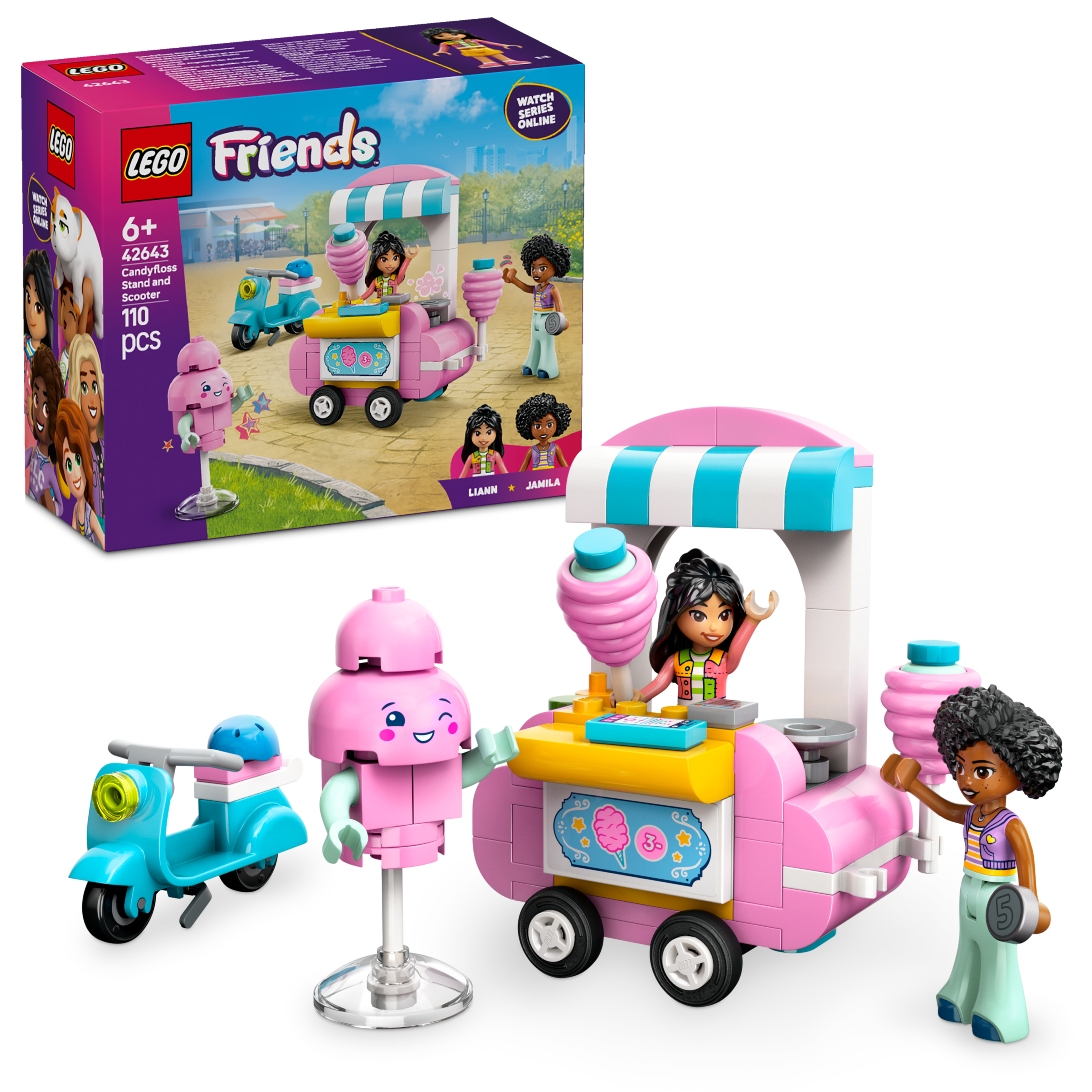 LEGO Friends Zuckerwattenstand 42643 - Bild 7