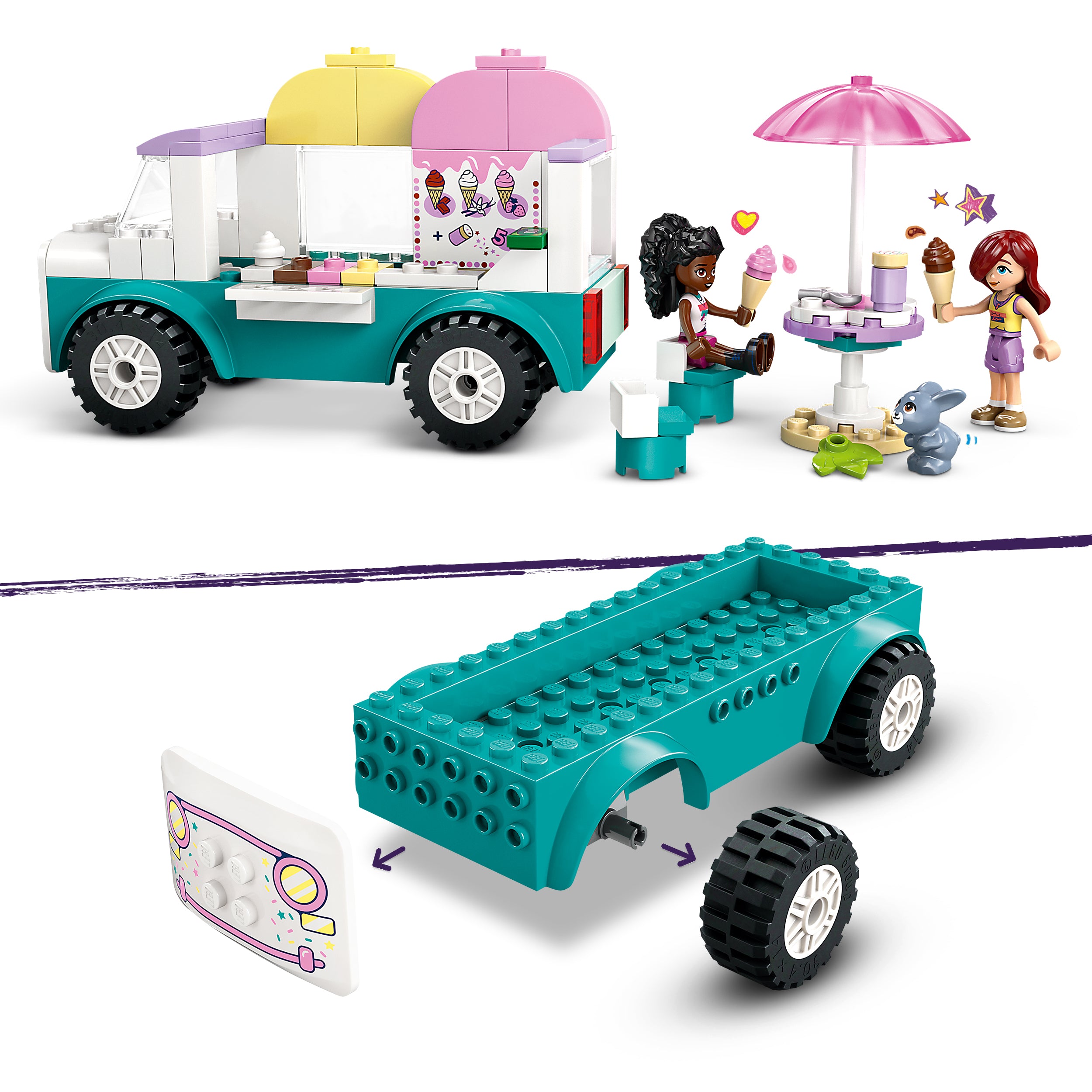 LEGO Friends Heartlake City Eiswagen 42644 - Bild 5