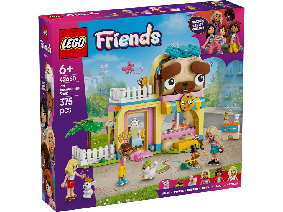 LEGO Friends Geschäft für Haustierzubehör 42650