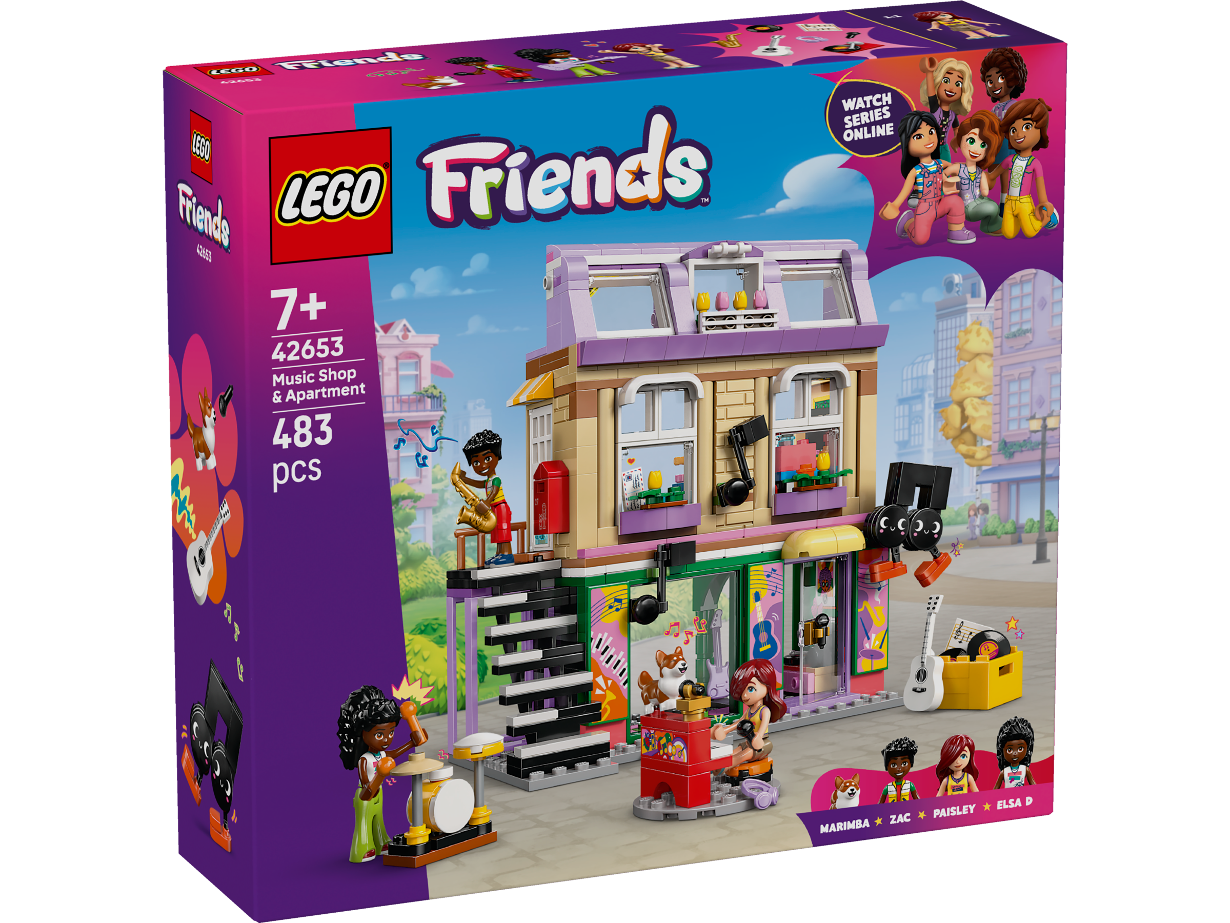 LEGO Friends  Musikladen & Wohnung 42653 - Bild 1