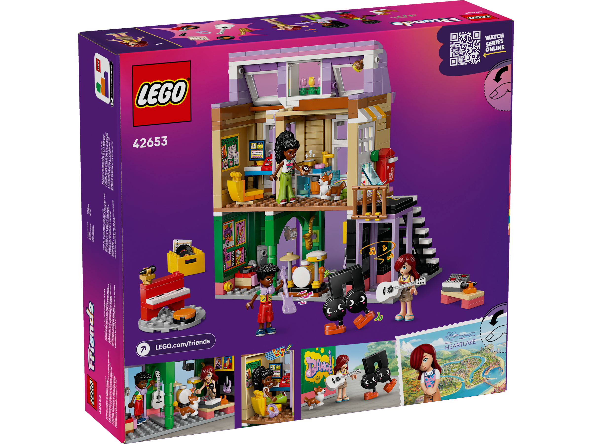 LEGO Friends  Musikladen & Wohnung 42653 - Bild 10