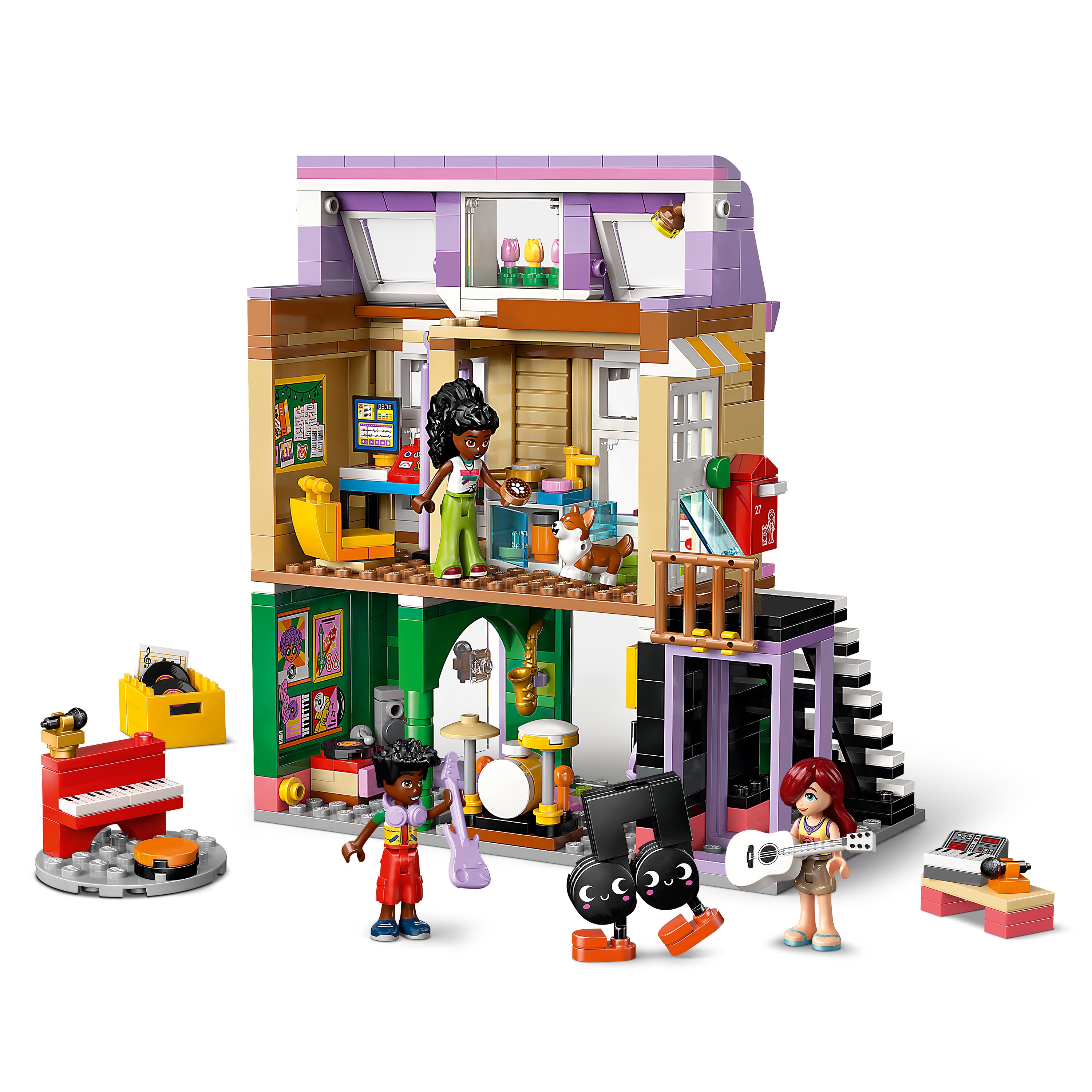 LEGO Friends  Musikladen & Wohnung 42653 - Bild 3