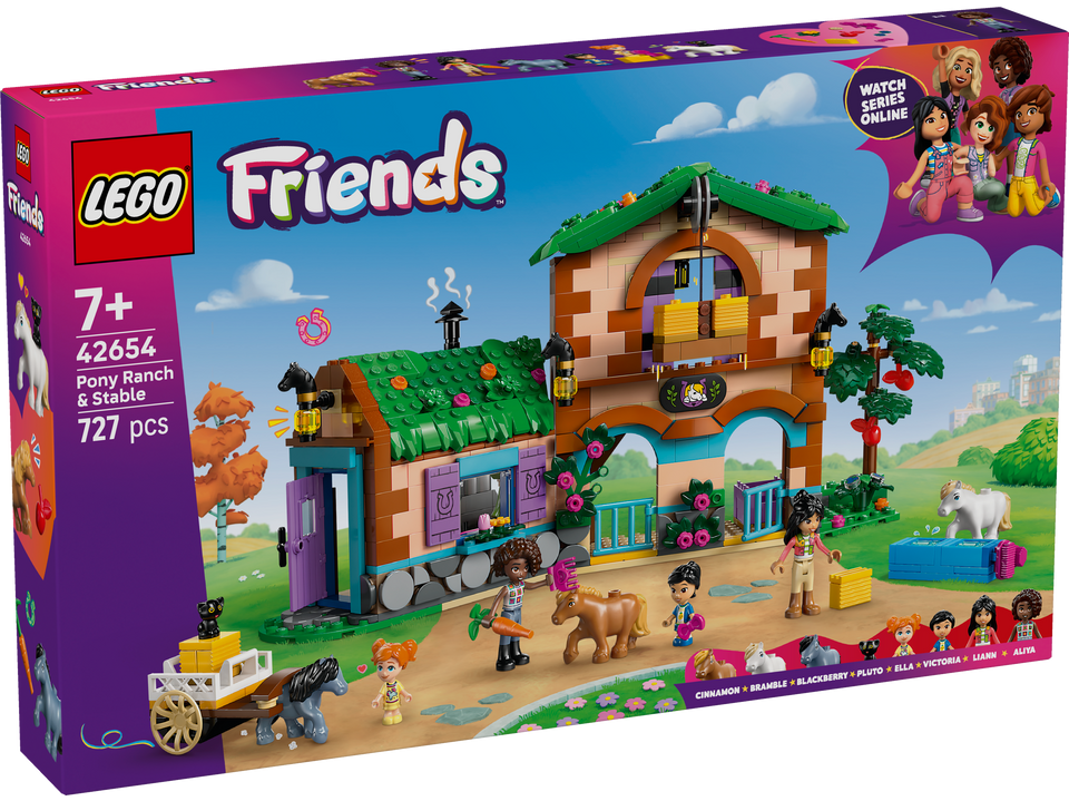 LEGO Friends  Ponyhof & Stall 42654
