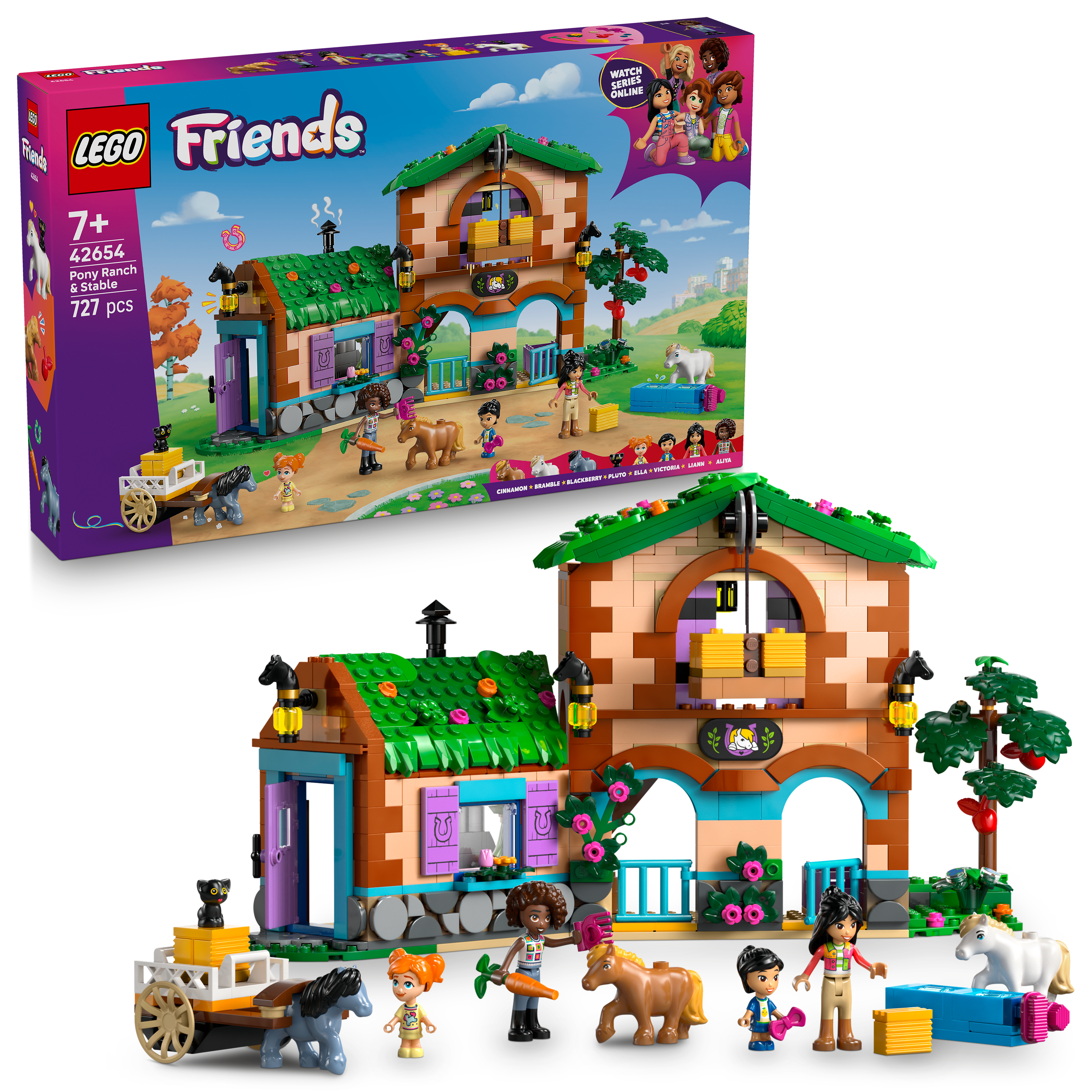 LEGO Friends  Ponyhof & Stall 42654 - Bild 9