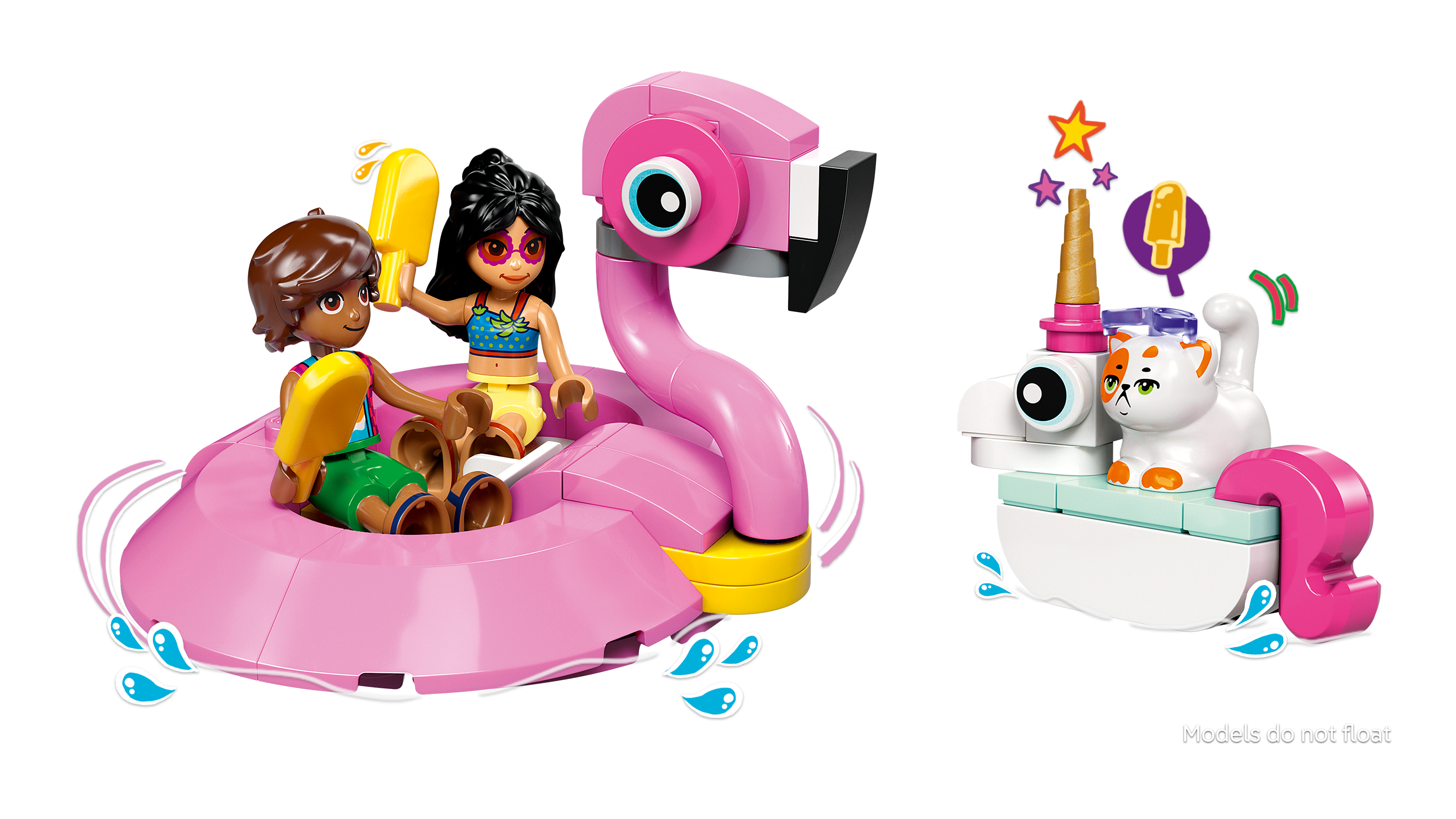 LEGO Friends Poolparty mit Einhorn und Flamingo 42658 - Bild 5