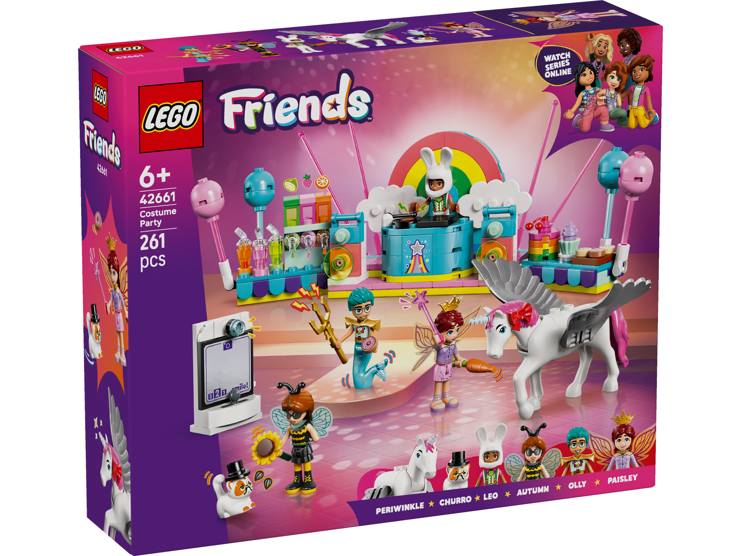 LEGO Friends  Kostümparty mit Einhorn und Fee 42661 - Bild 1