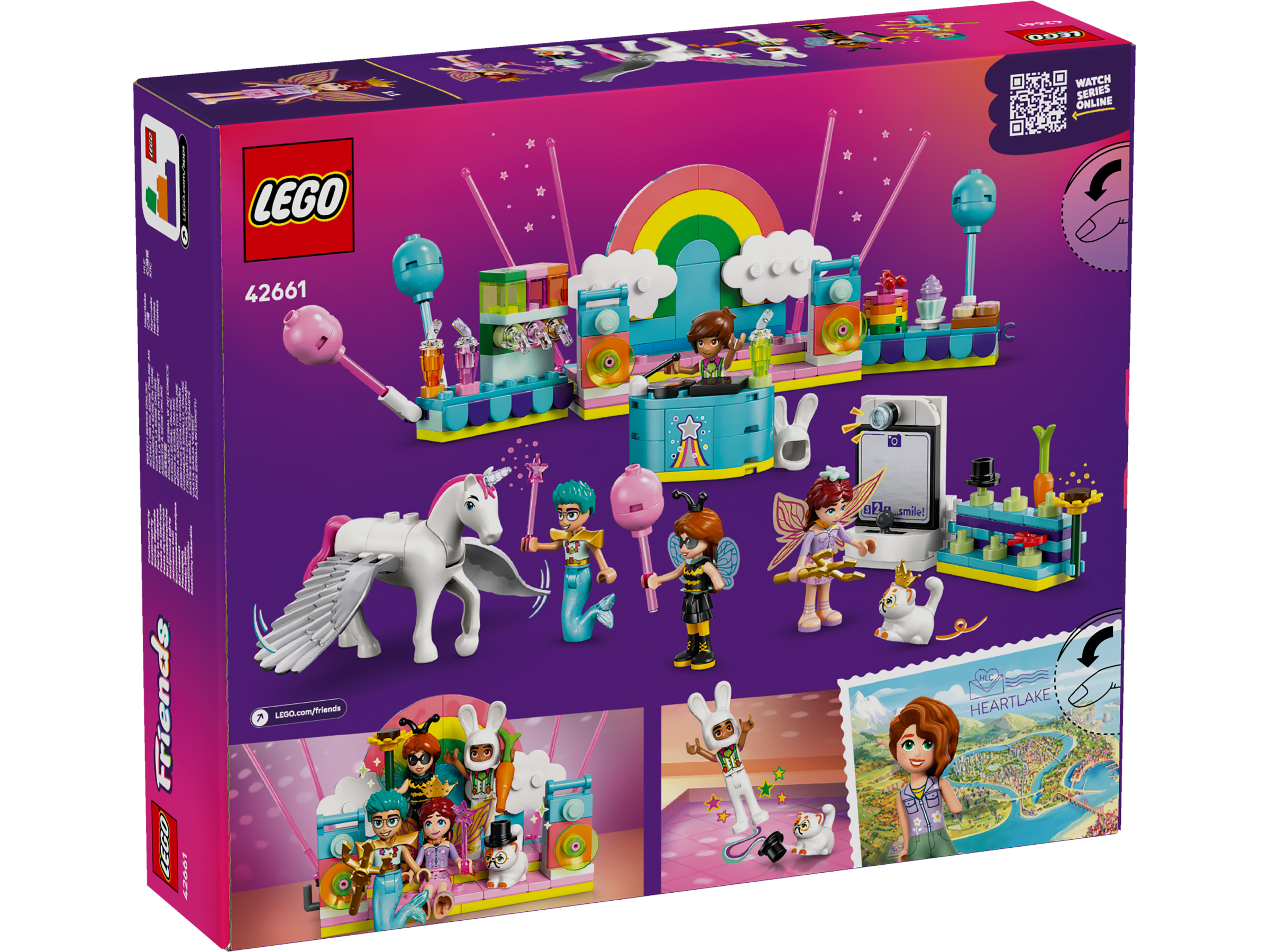 LEGO Friends  Kostümparty mit Einhorn und Fee 42661 - Bild 8