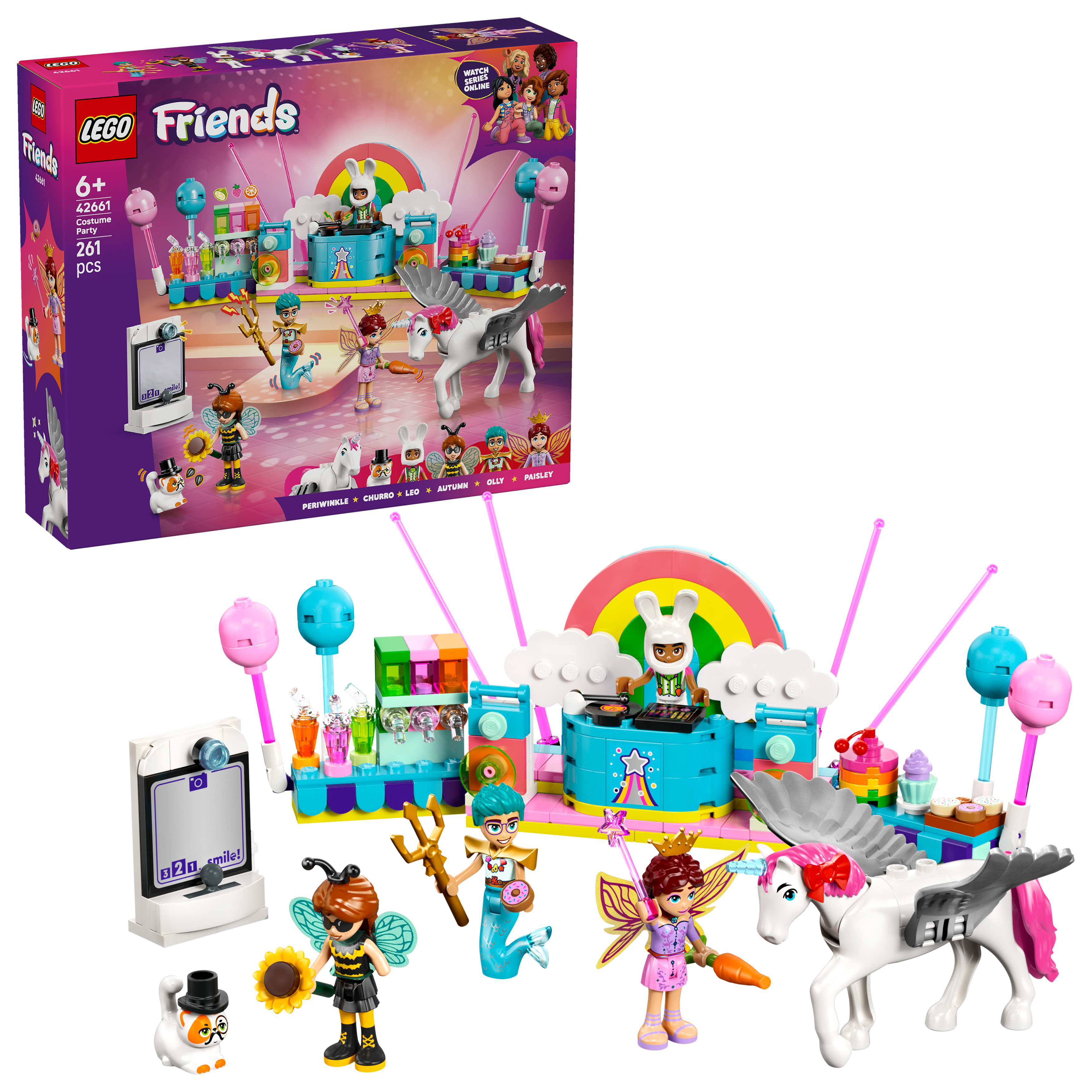 LEGO Friends  Kostümparty mit Einhorn und Fee 42661 - Bild 7