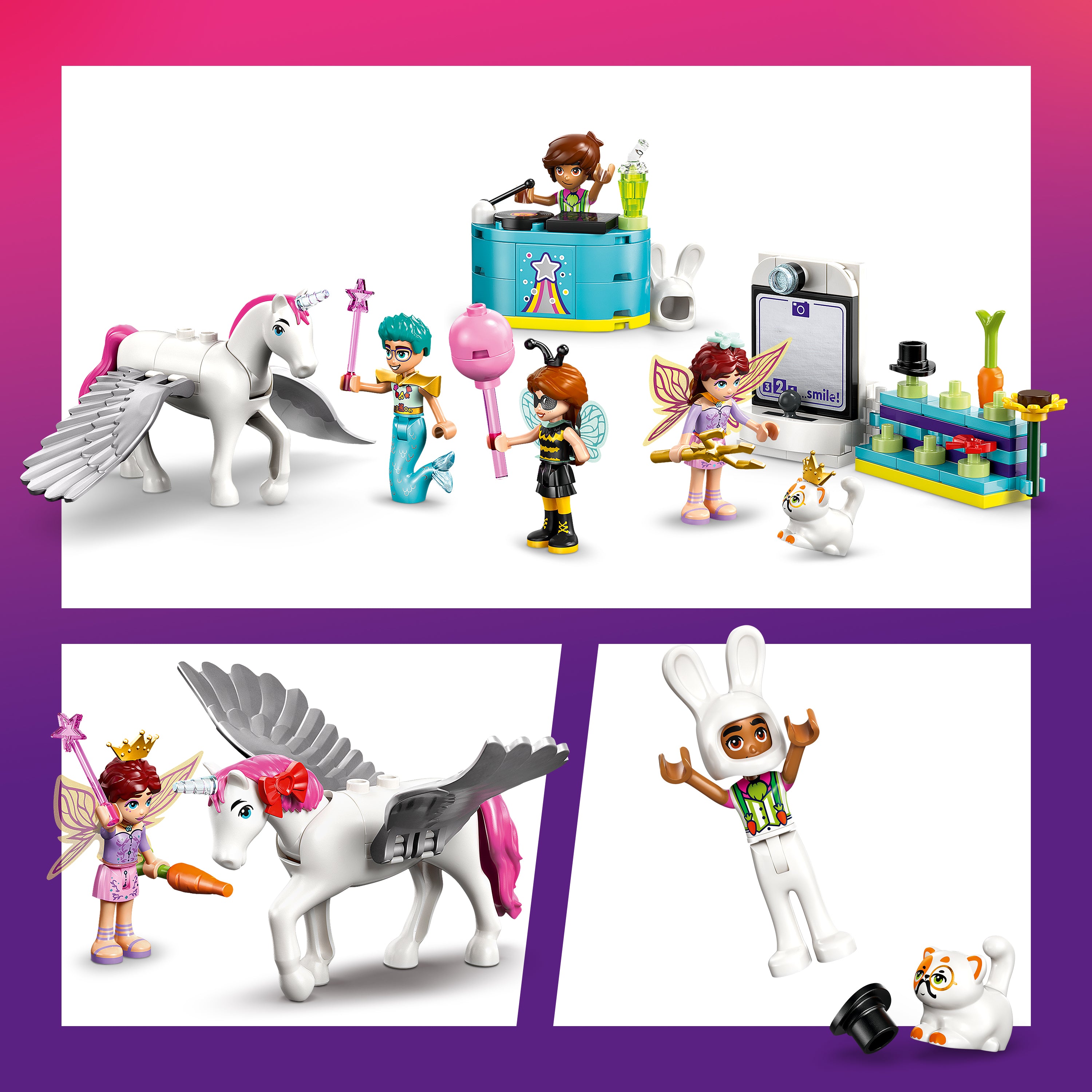 LEGO Friends  Kostümparty mit Einhorn und Fee 42661 - Bild 6