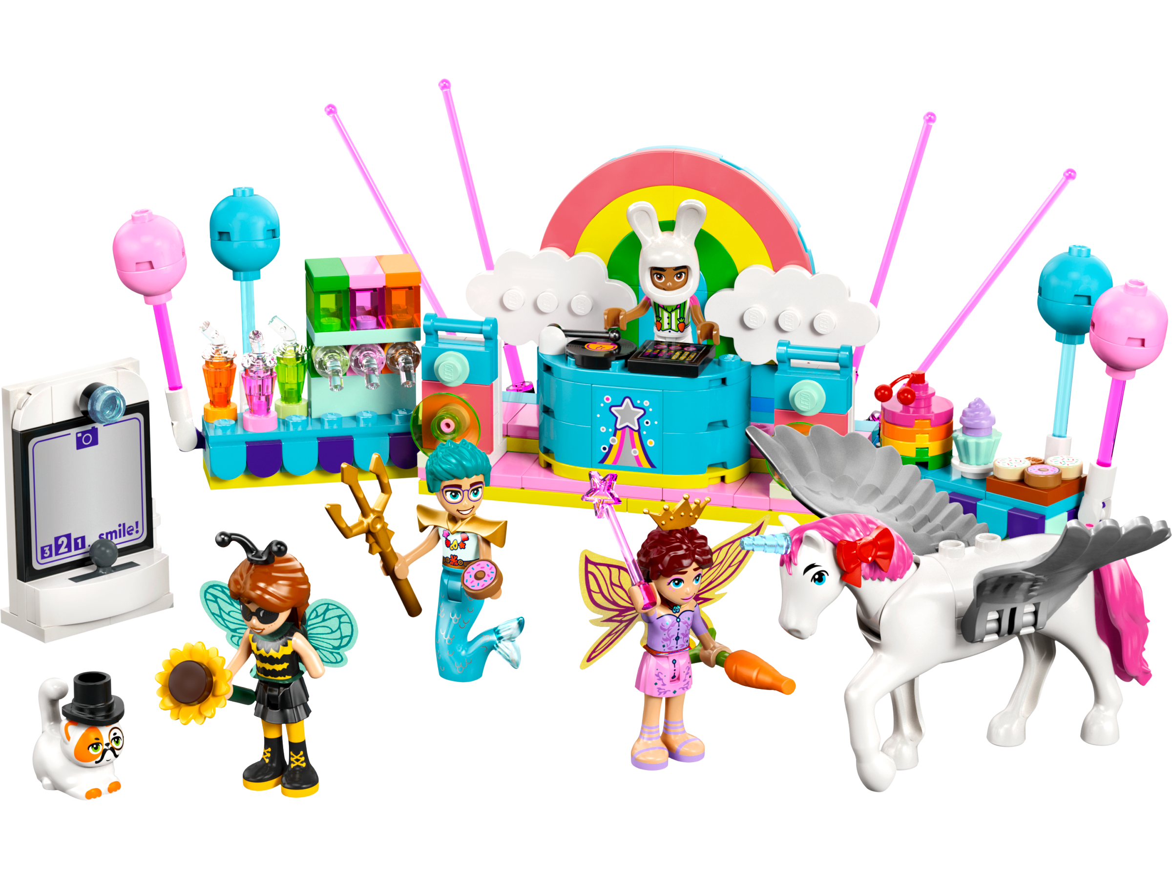 LEGO Friends  Kostümparty mit Einhorn und Fee 42661 - Bild 2