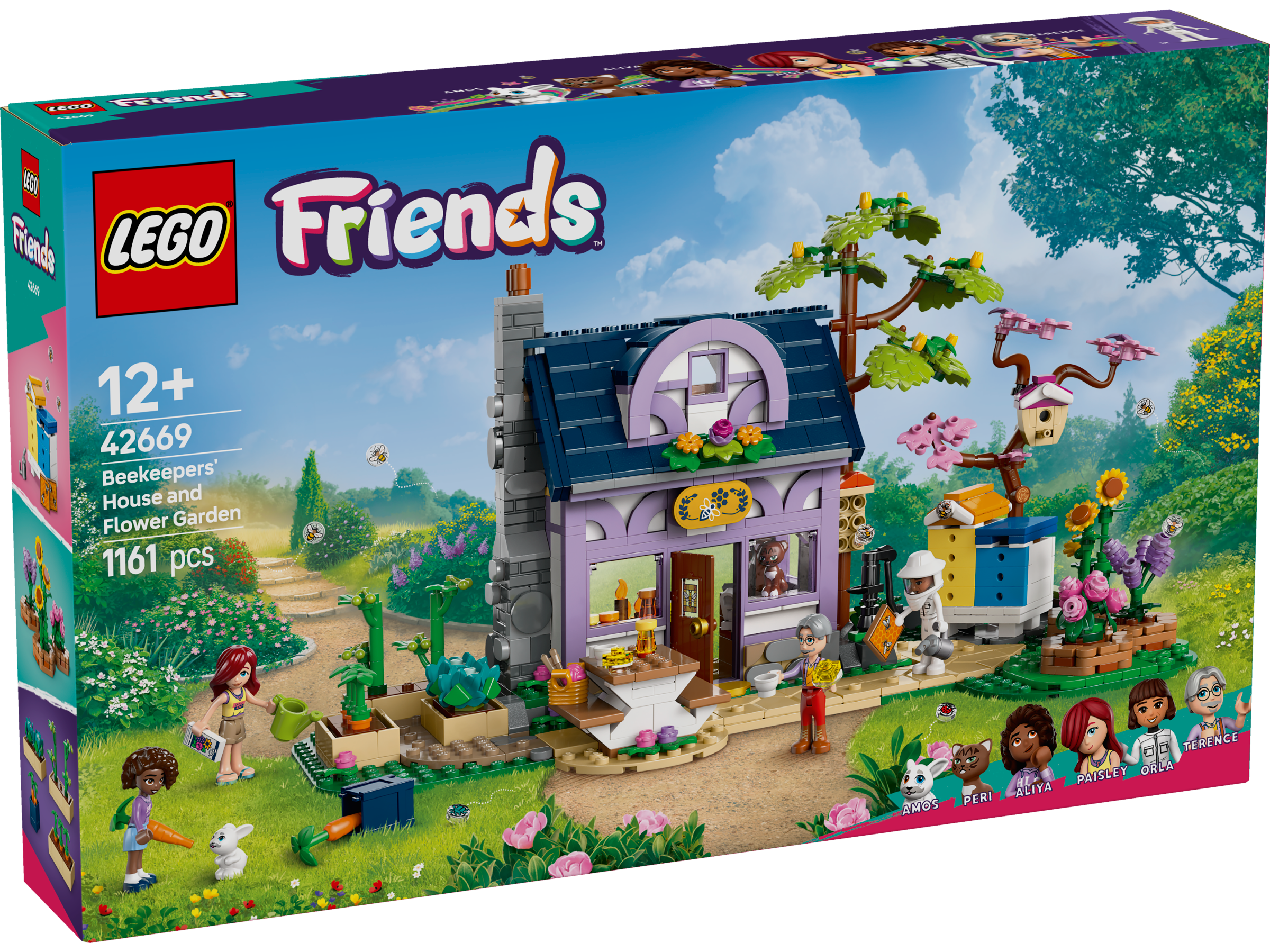 LEGO Friends Haus und Blumengarten der Imker 42669 - Bild 1
