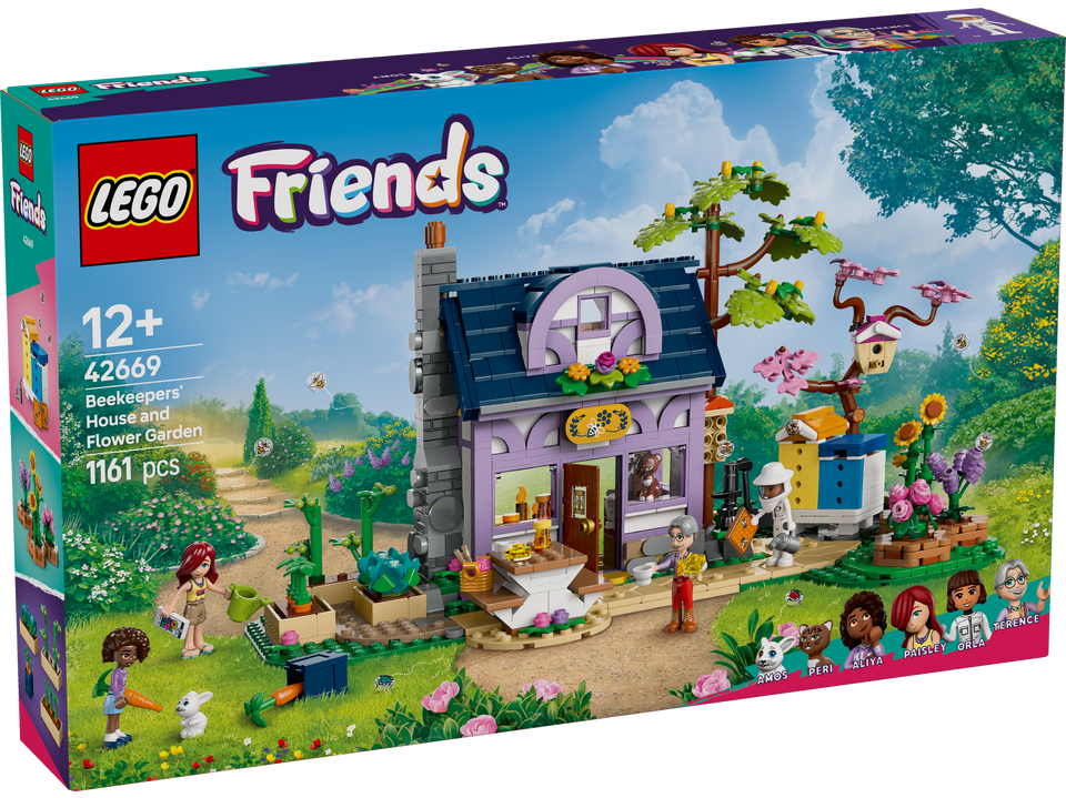LEGO Friends Haus und Blumengarten der Imker 42669