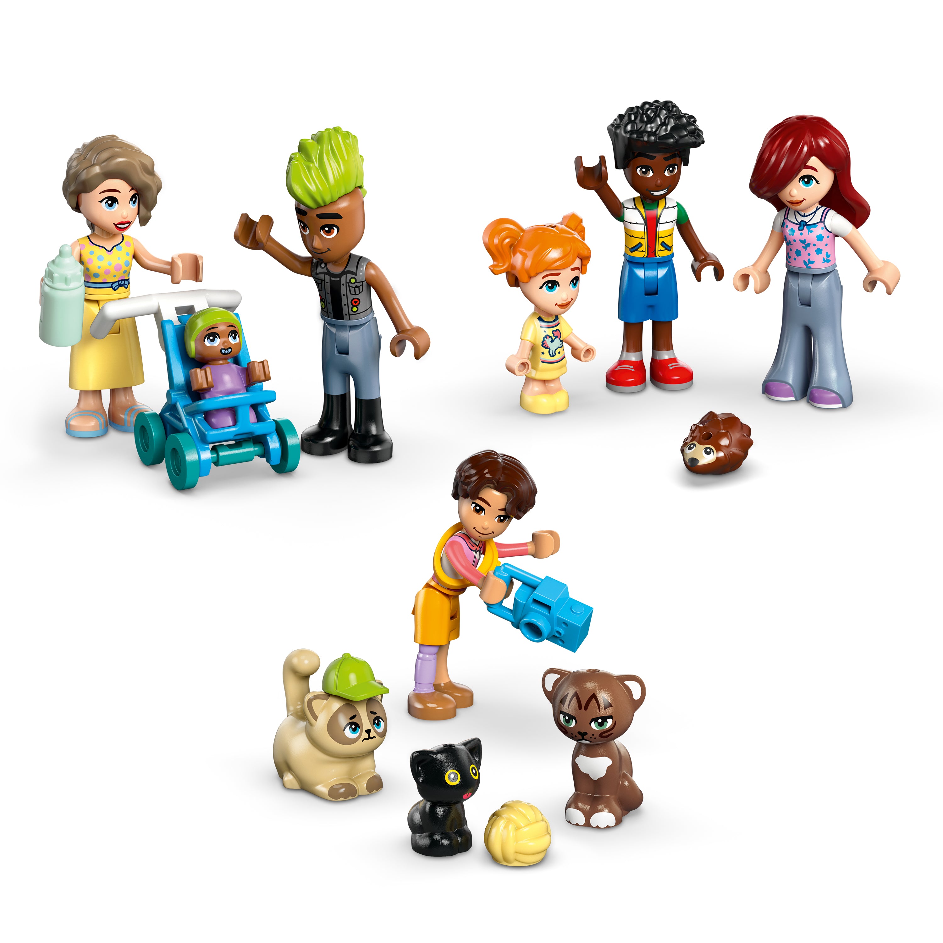 LEGO Friends Wohn- und Einkaufsstrasse 42670 - Bild 7