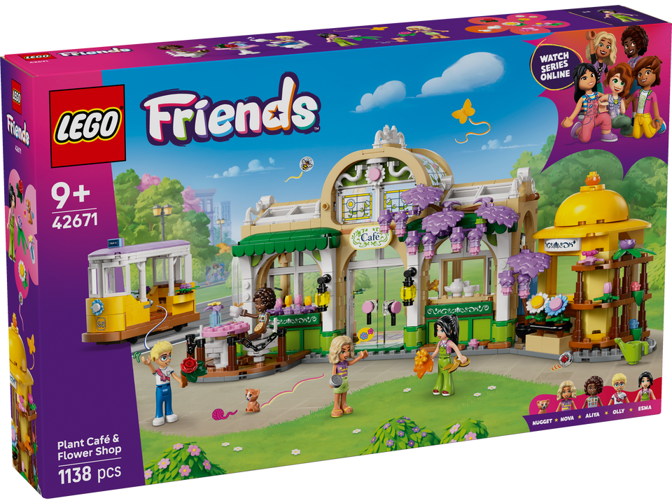 LEGO Friends  Pflanzencafé und Blumenkiosk 42671