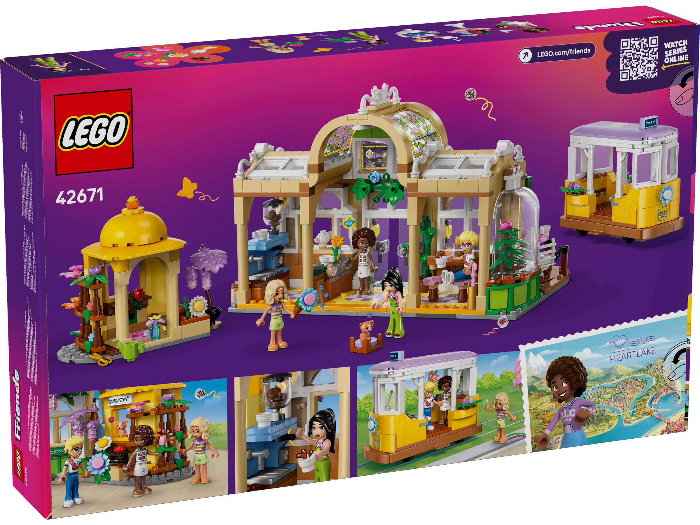 LEGO Friends  Pflanzencafé und Blumenkiosk 42671 - Bild 8