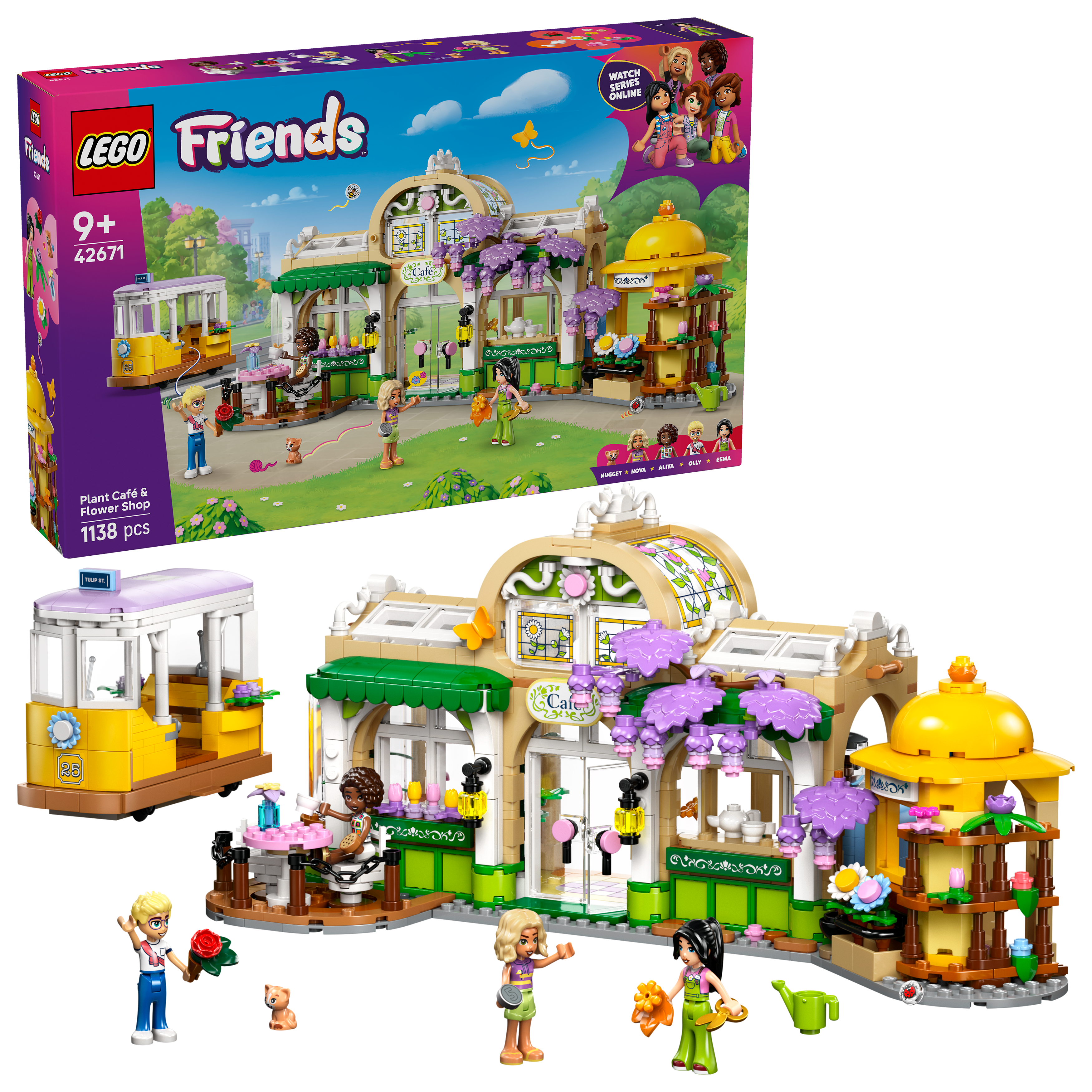 LEGO Friends  Pflanzencafé und Blumenkiosk 42671 - Bild 7